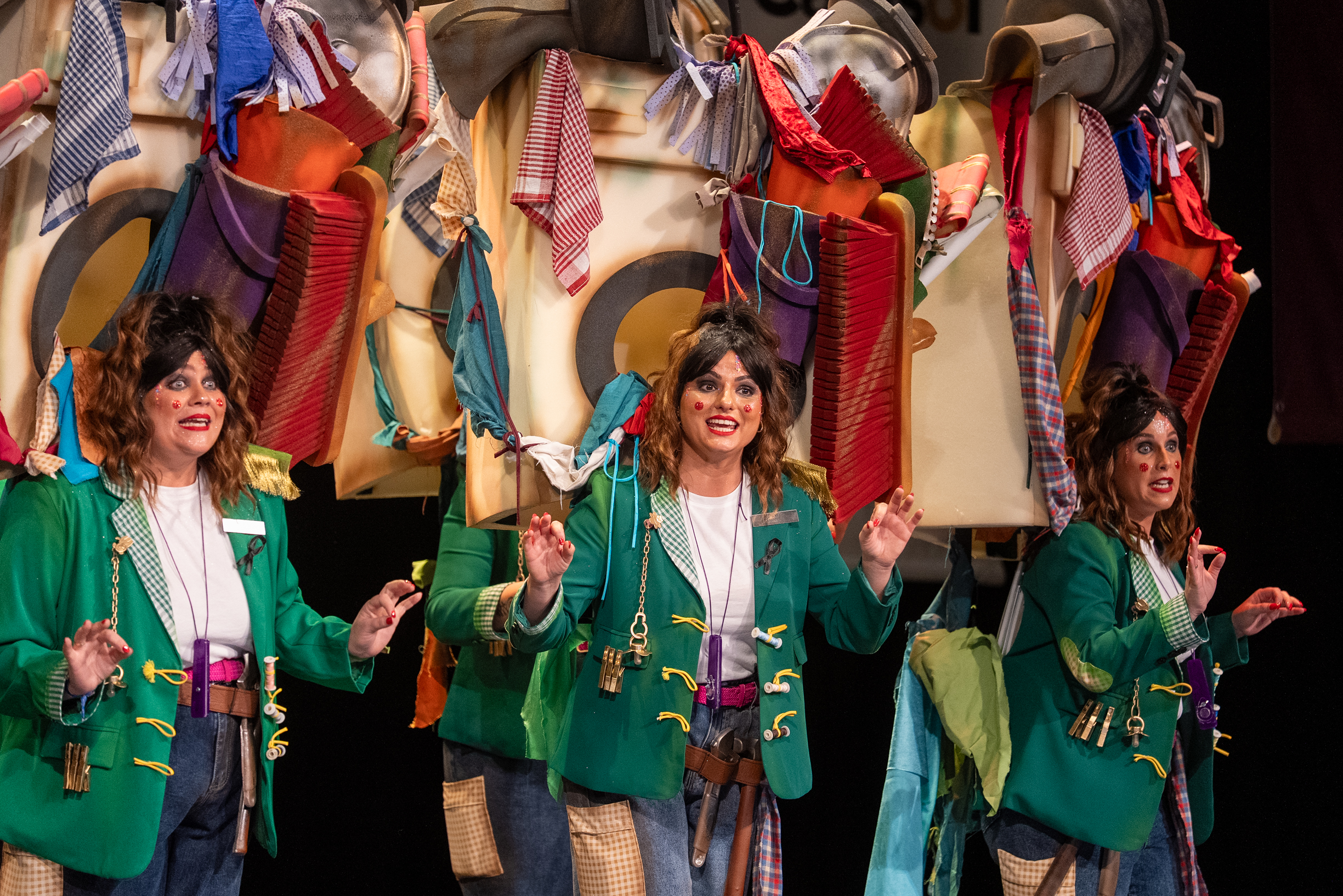 Comparsa, Las Jorobadas - Preliminares