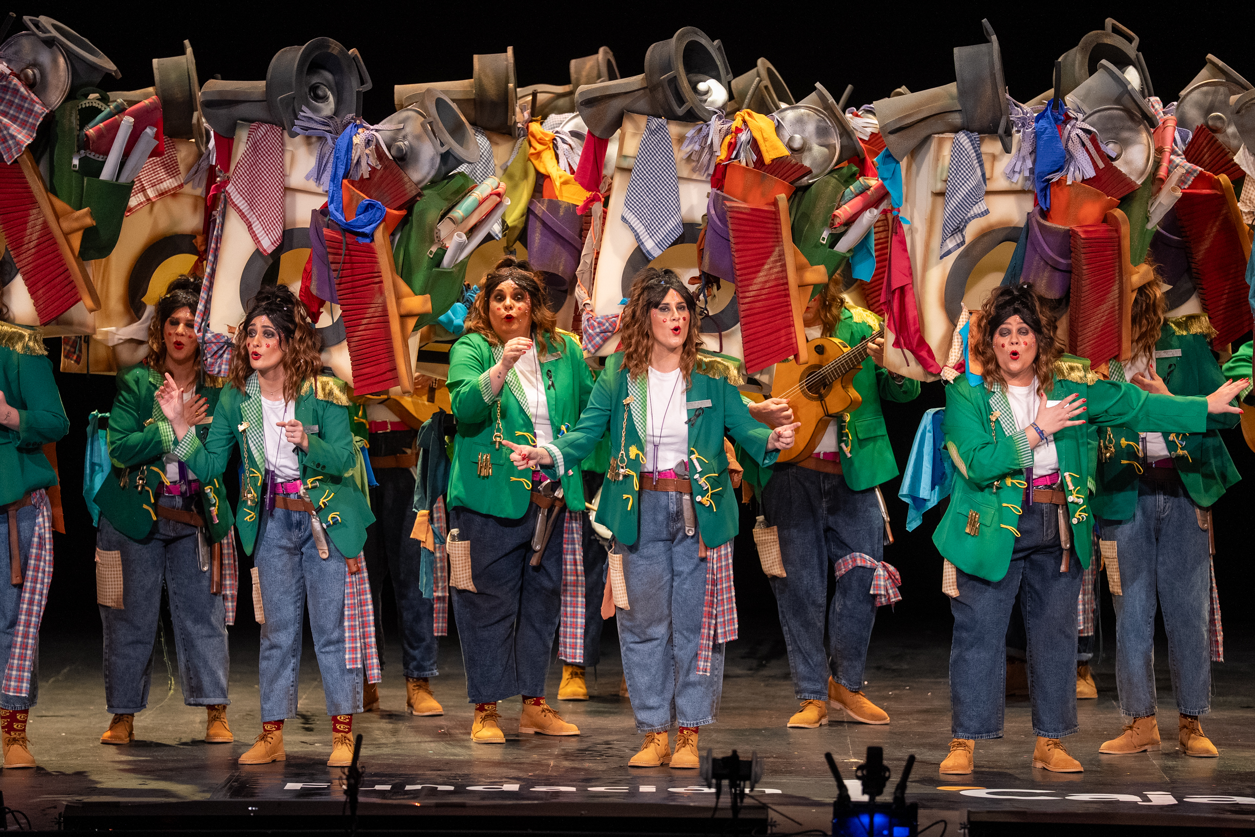 Comparsa, Las Jorobadas - Preliminares