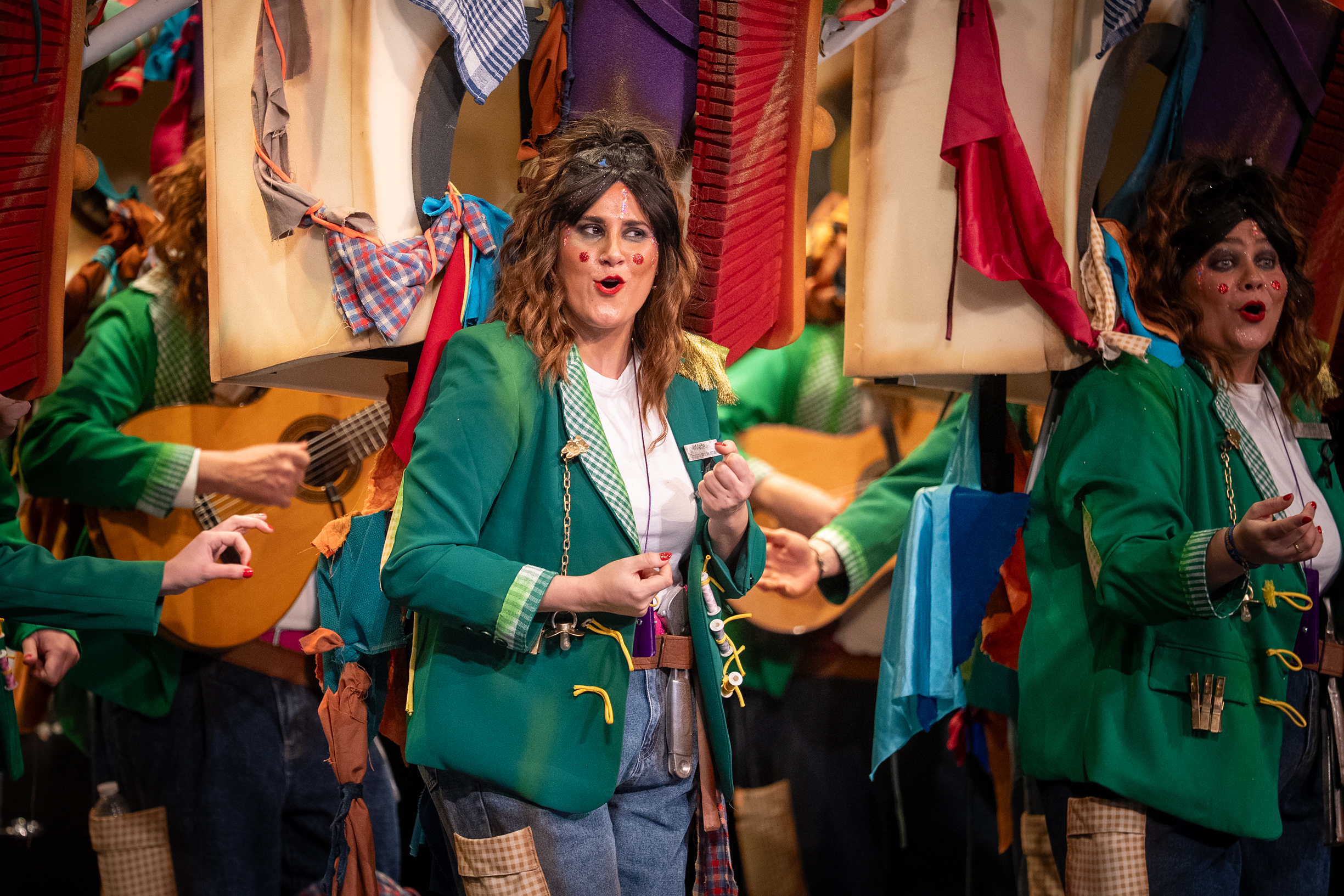 Comparsa, Las Jorobadas - Preliminares