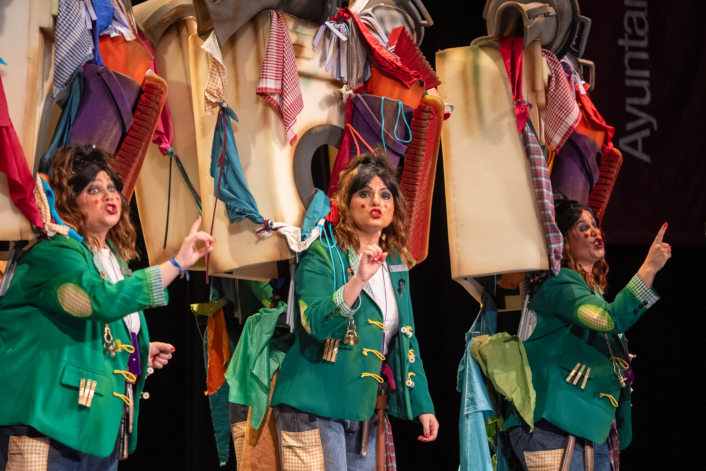 Comparsa, Las Jorobadas - Preliminares