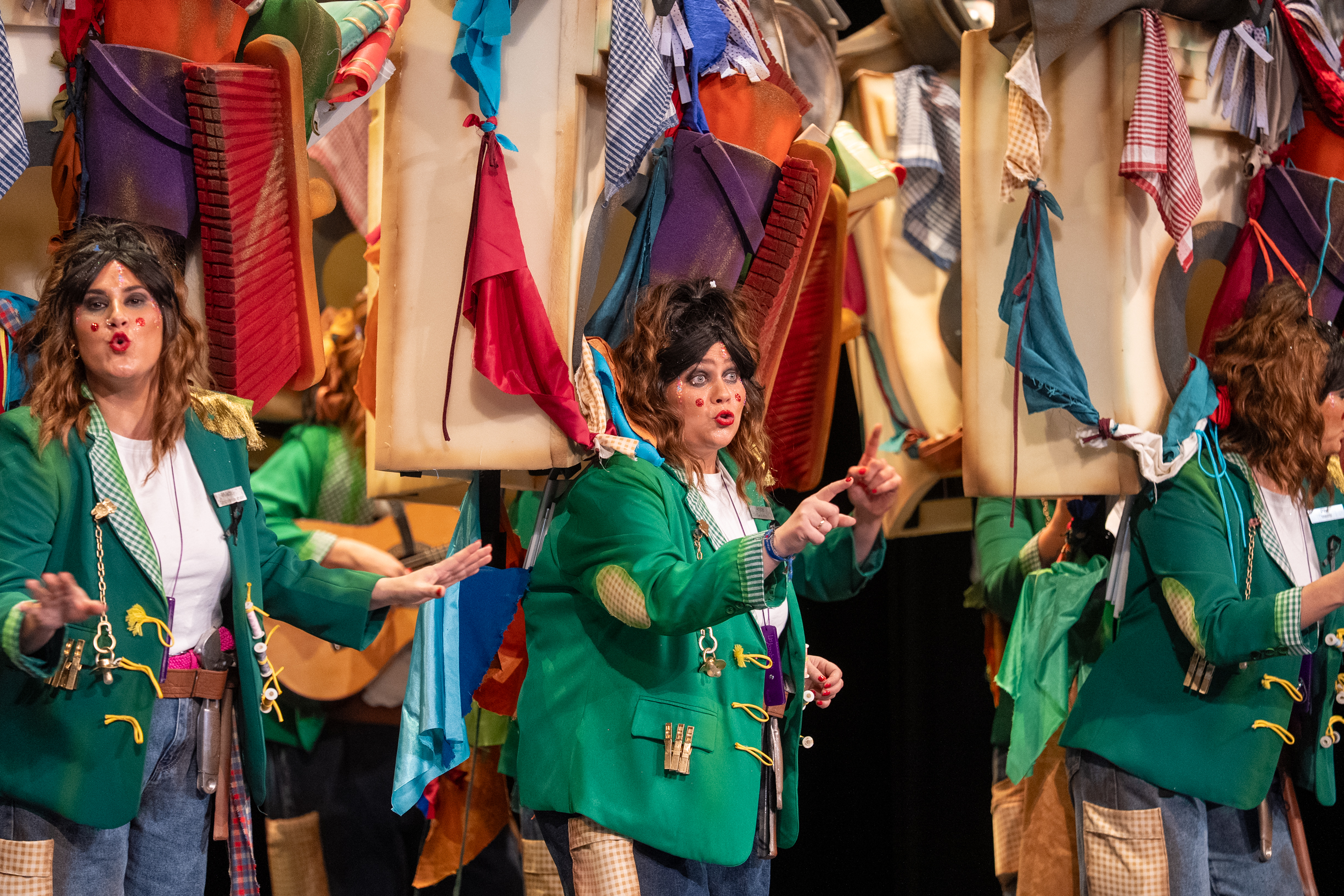 Comparsa, Las Jorobadas - Preliminares