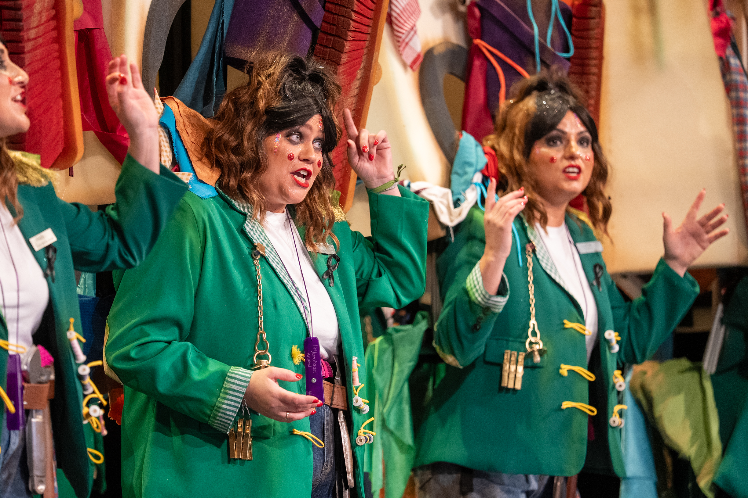 Comparsa, Las Jorobadas - Preliminares