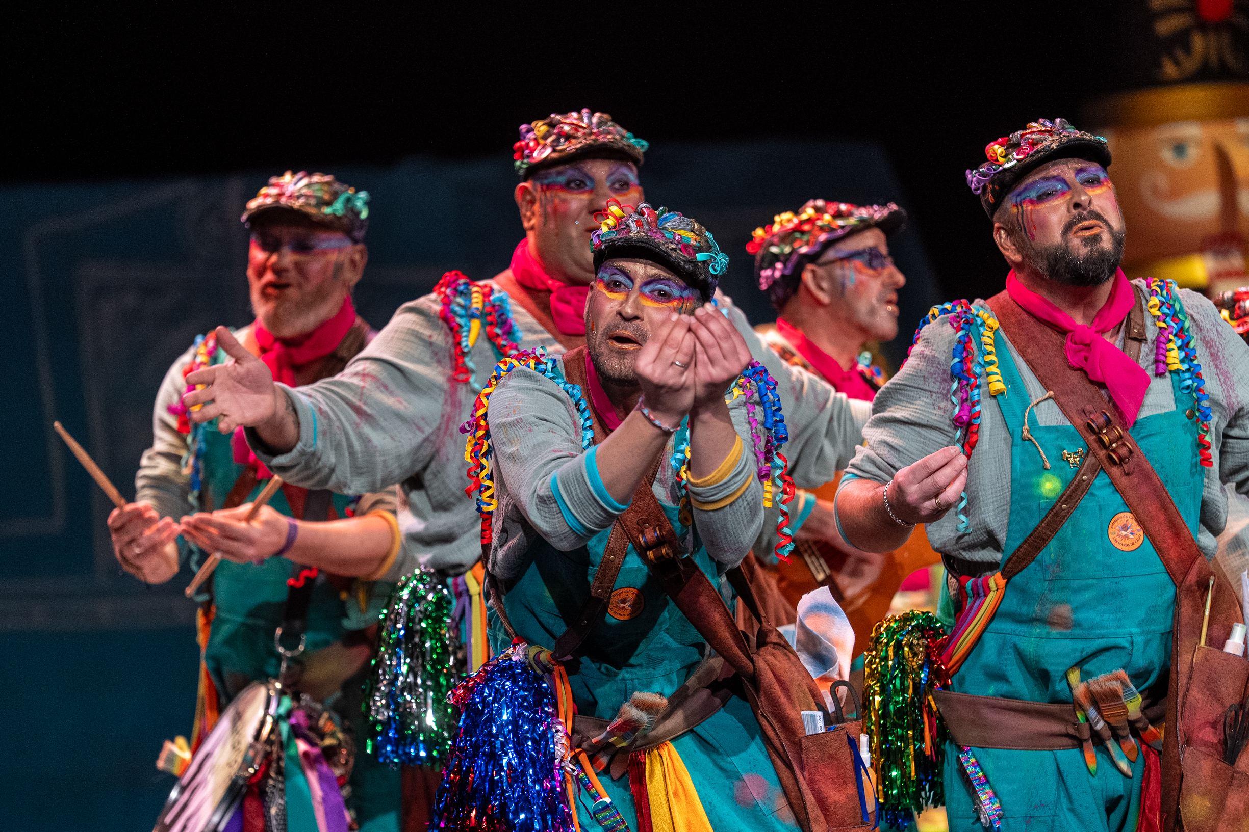 Comparsa, Las manos de Cádiz - Preliminares