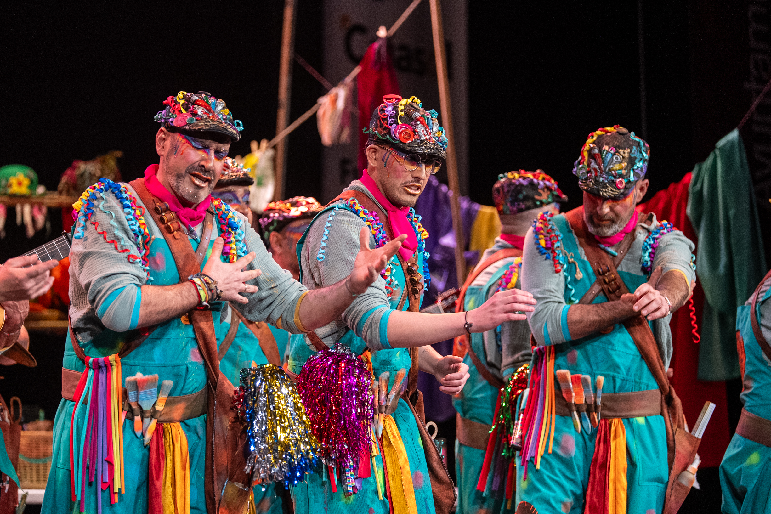 Comparsa, Las manos de Cádiz - Preliminares