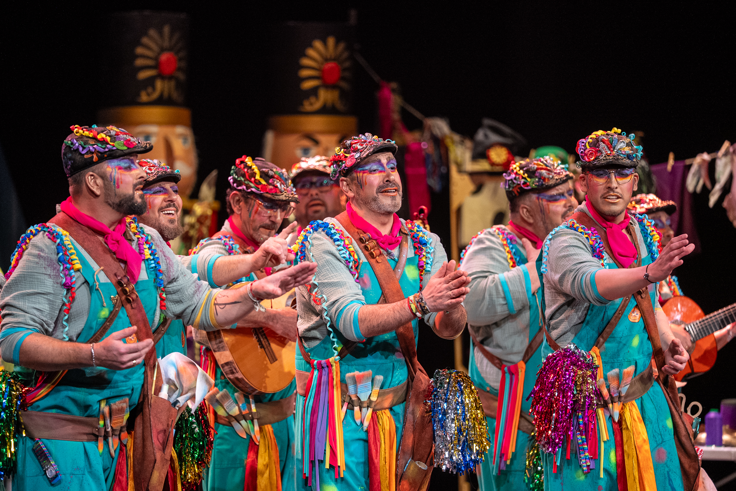 Comparsa, Las manos de Cádiz - Preliminares