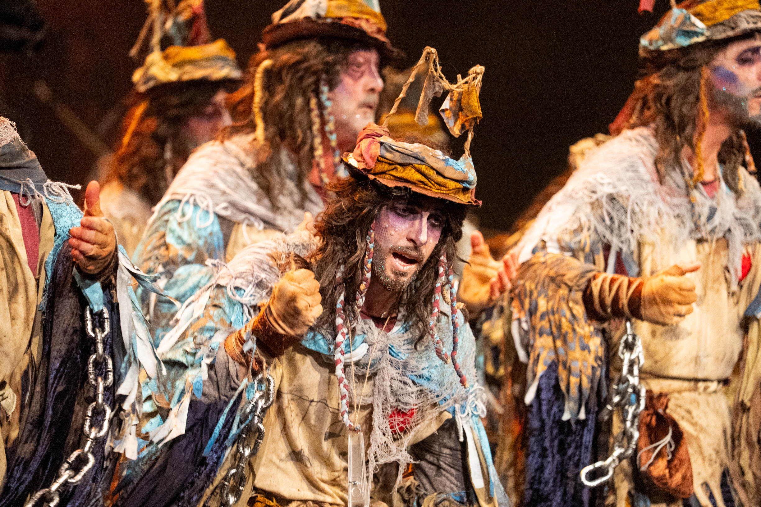 Comparsa, Los trapos sucios - Preliminares