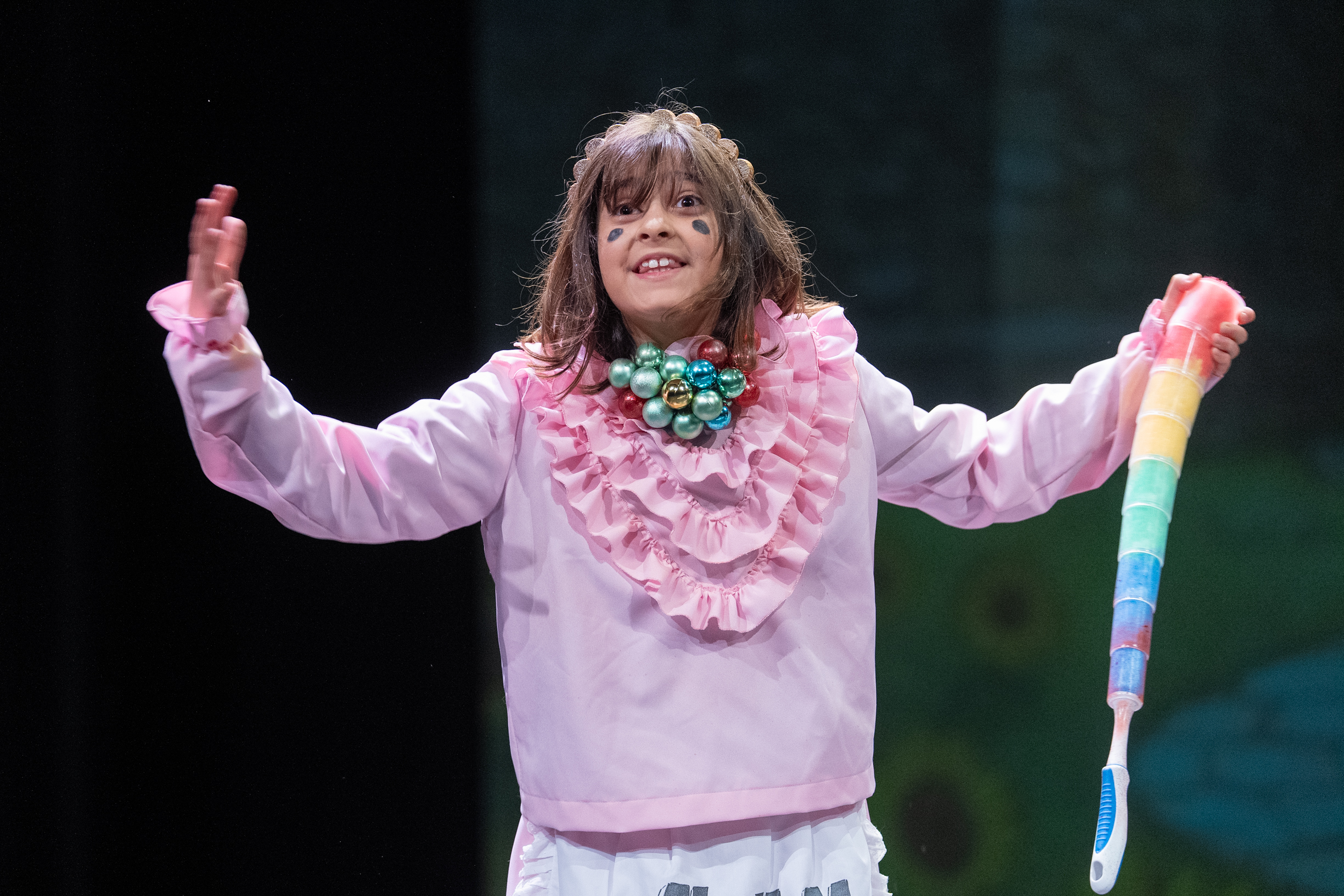 Cuarteto infantil, Las vecinas de Doña Blanca - Semifinal