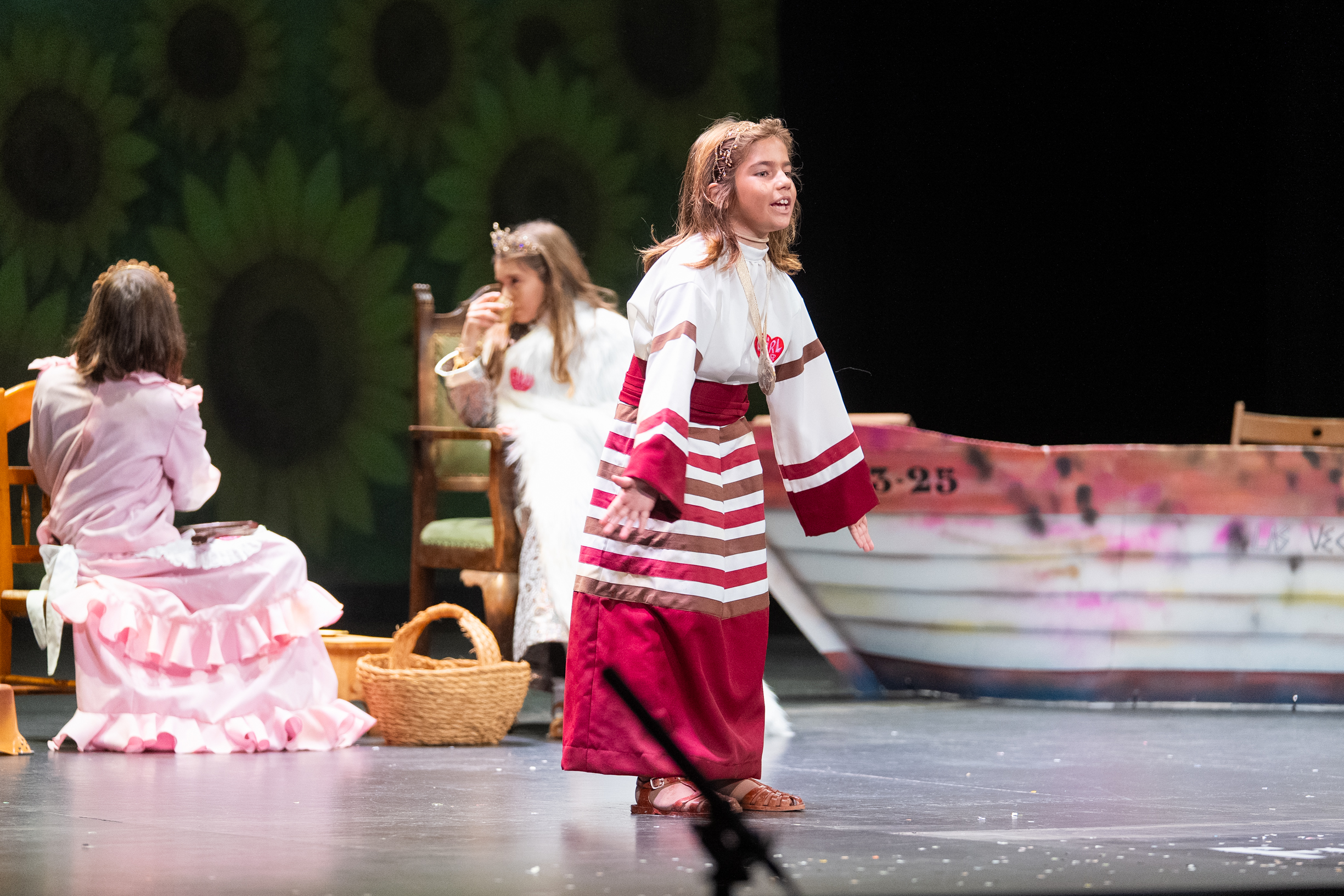 Cuarteto infantil, Las vecinas de Doña Blanca - Semifinal