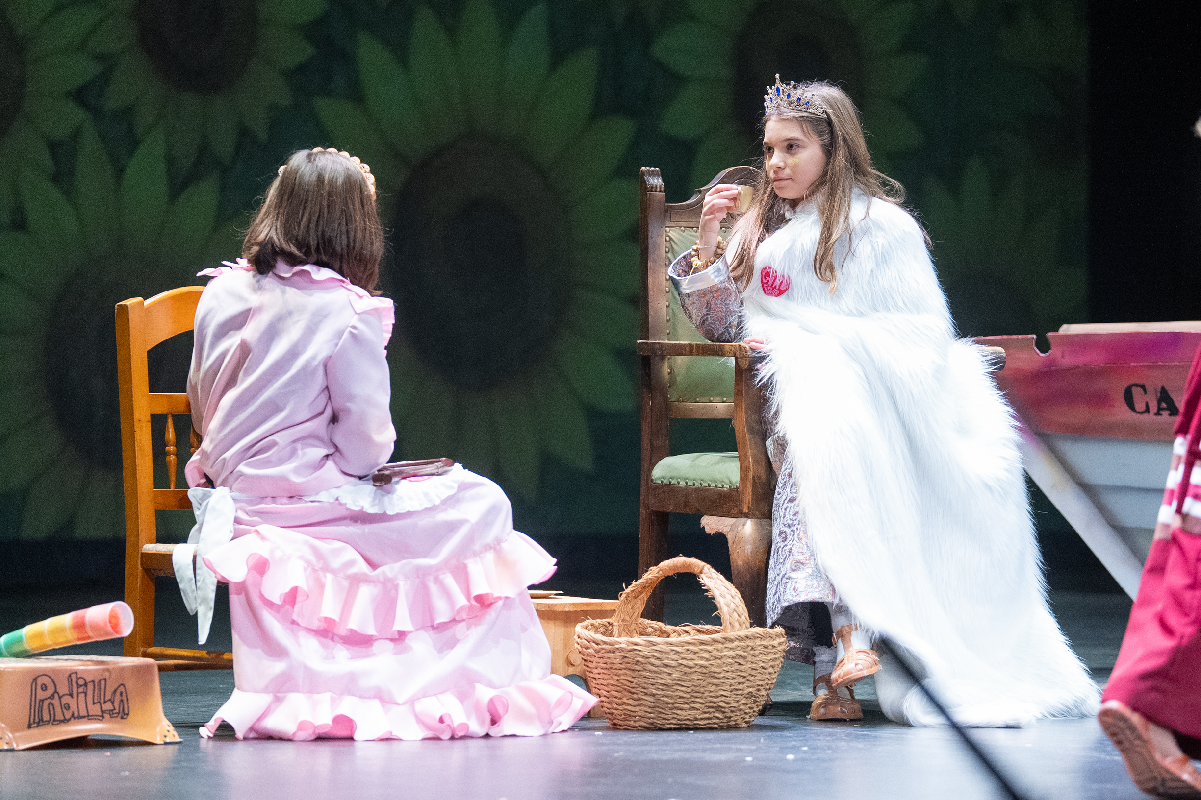 Cuarteto infantil, Las vecinas de Doña Blanca - Semifinal