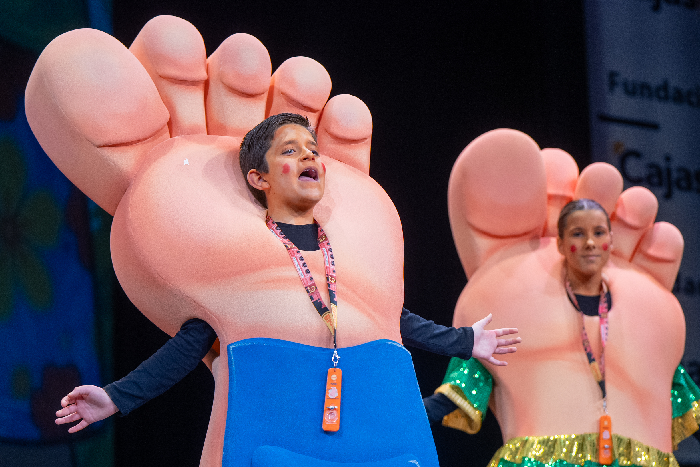 Cuarteto infantil, Este año caemos de pie - Semifinal