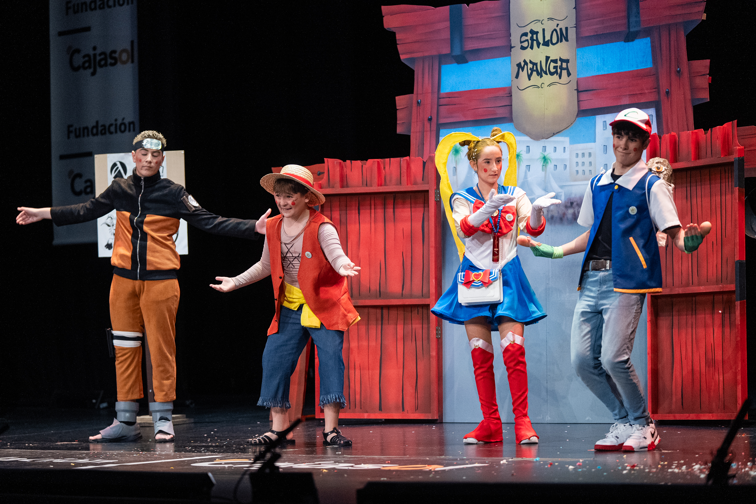 Cuarteto infantil, Esto está manga por hombro - Semifinal