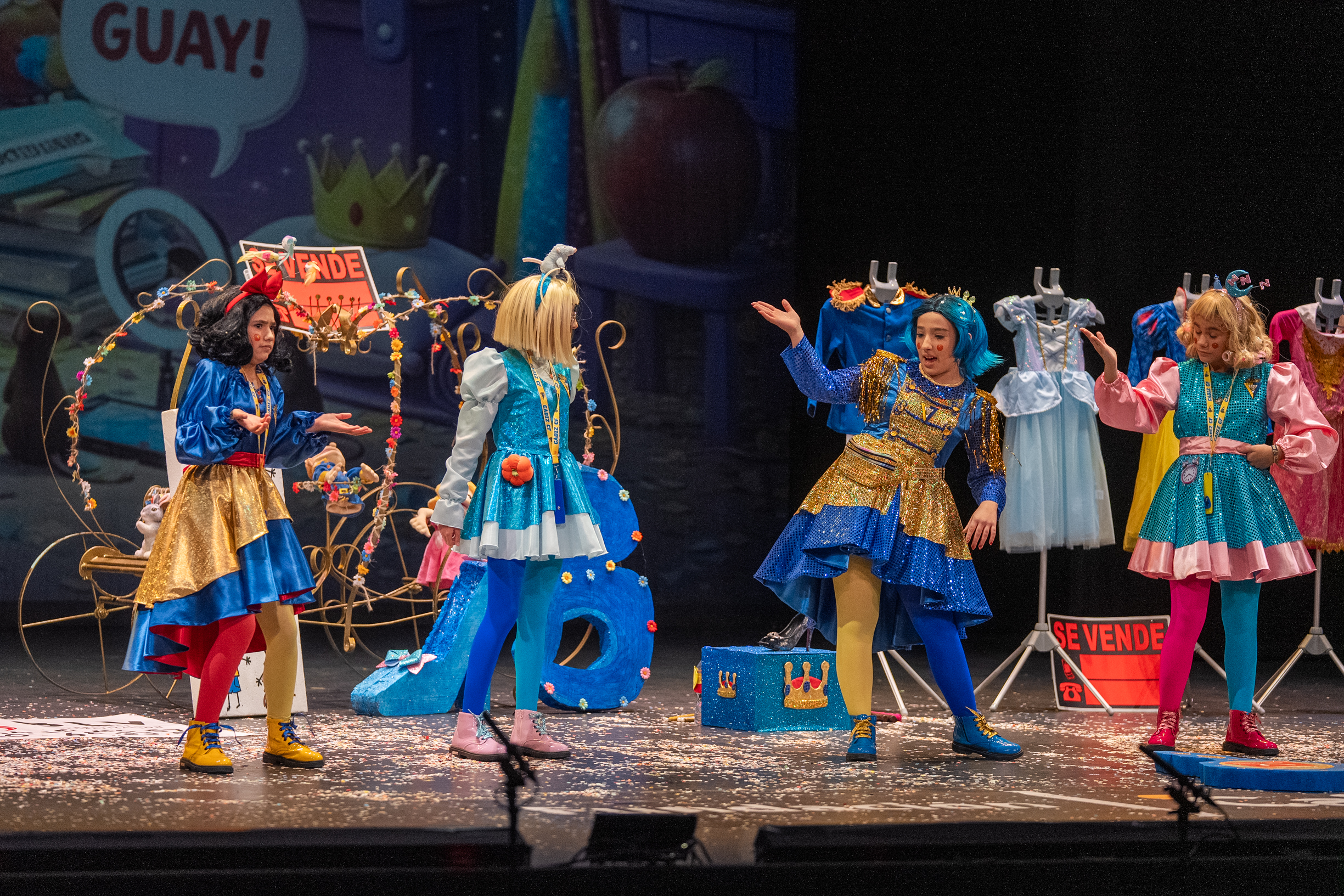 Cuarteto infantil, Las tatatataratanietas del colorín colorado - Semifinal