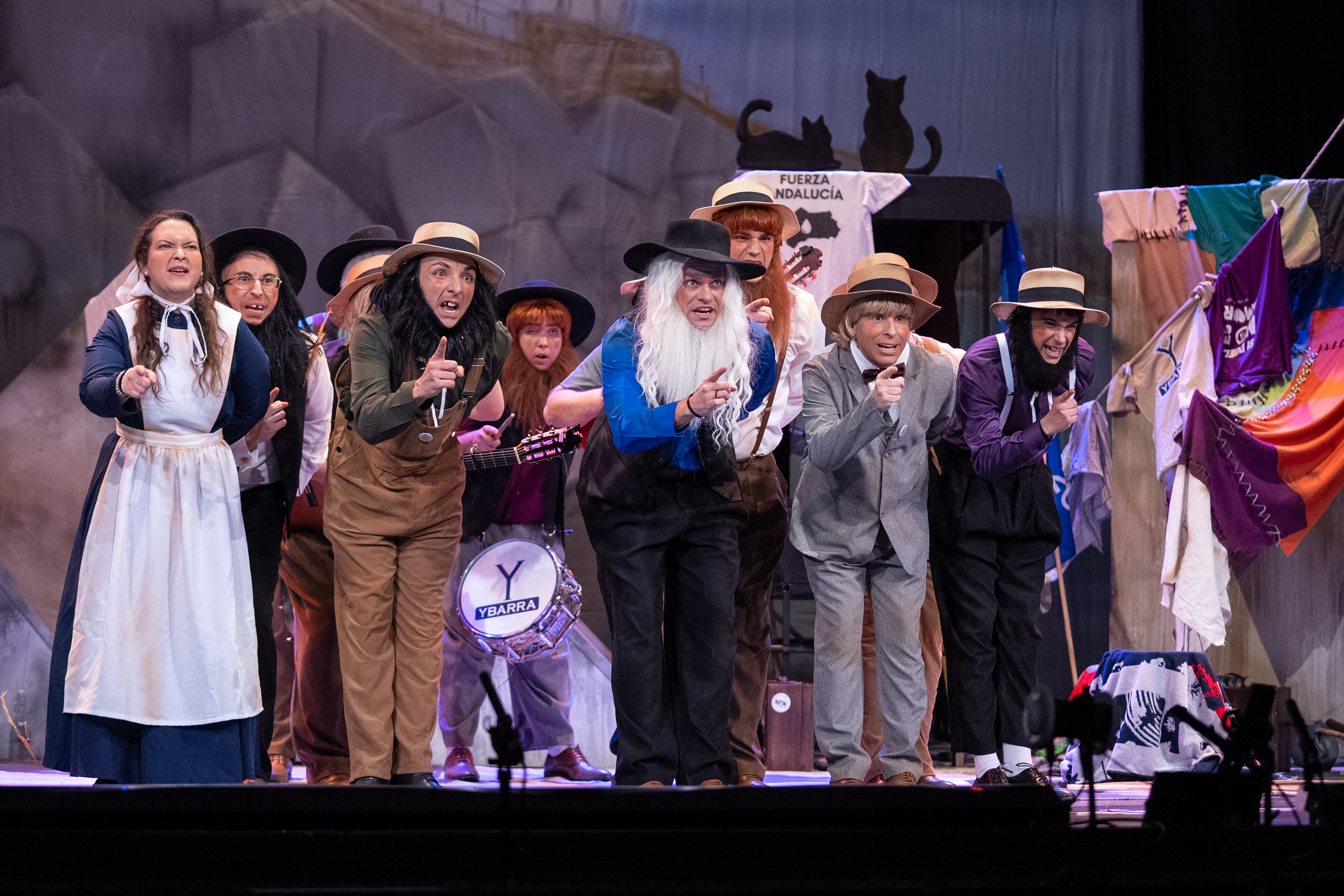 Chirigota, Los Amish del mono fuimos a por piononos (La decepción) - Semifinales