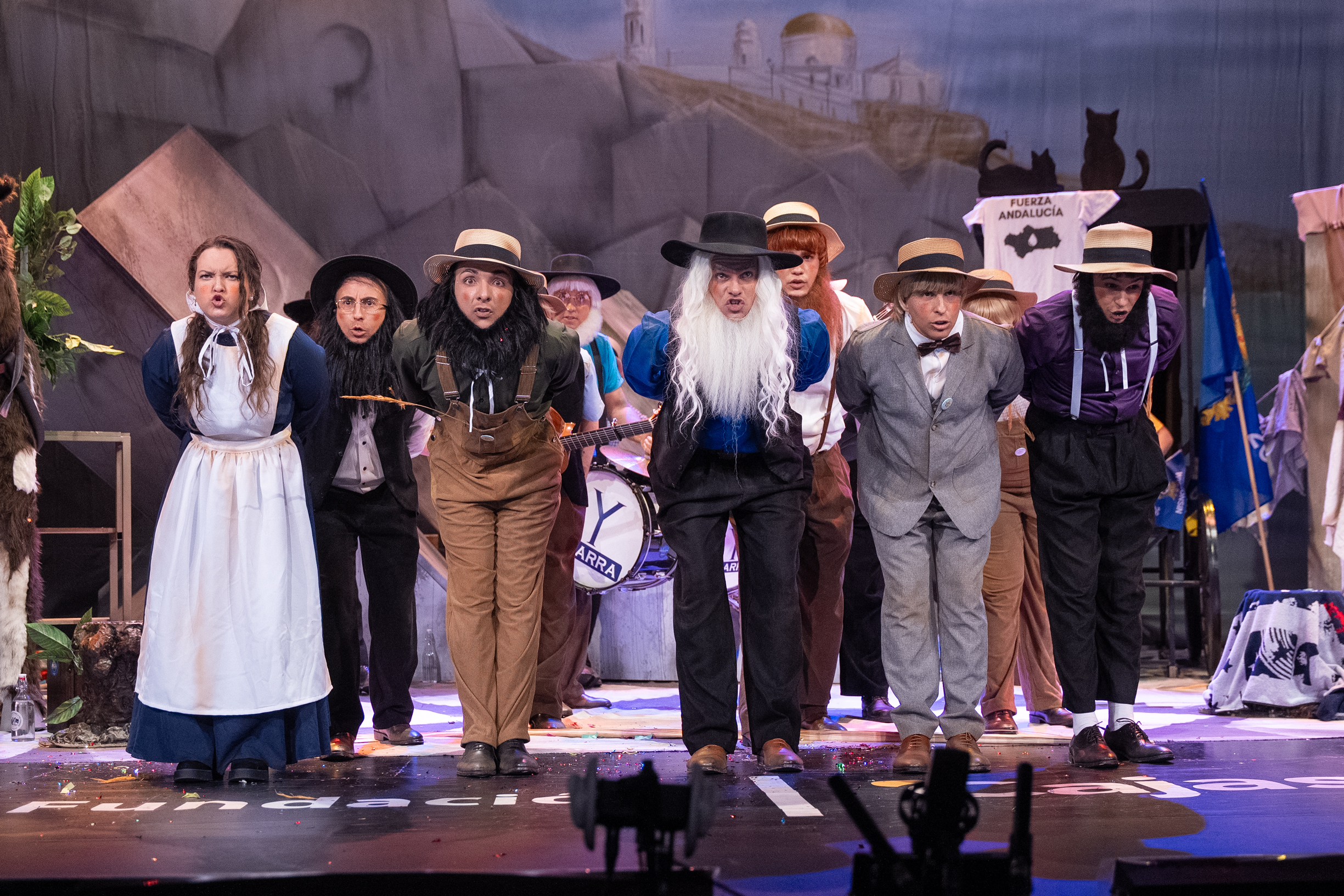 Chirigota, Los Amish del mono fuimos a por piononos (La decepción) - Semifinales