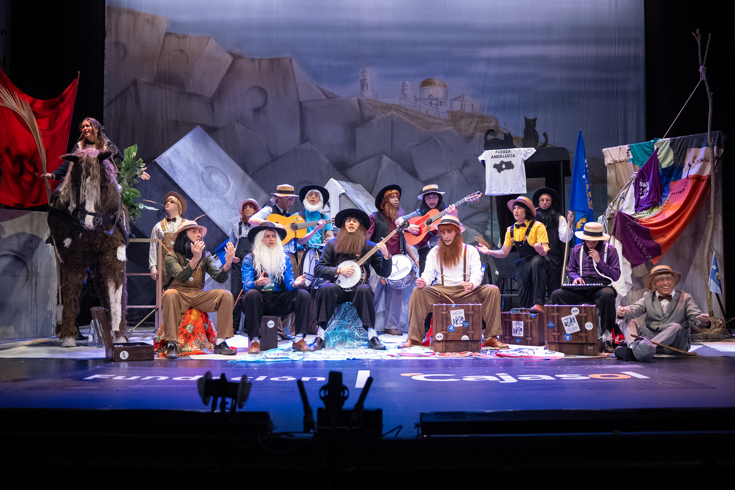 Chirigota, Los Amish del mono fuimos a por piononos (La decepción) - Semifinales