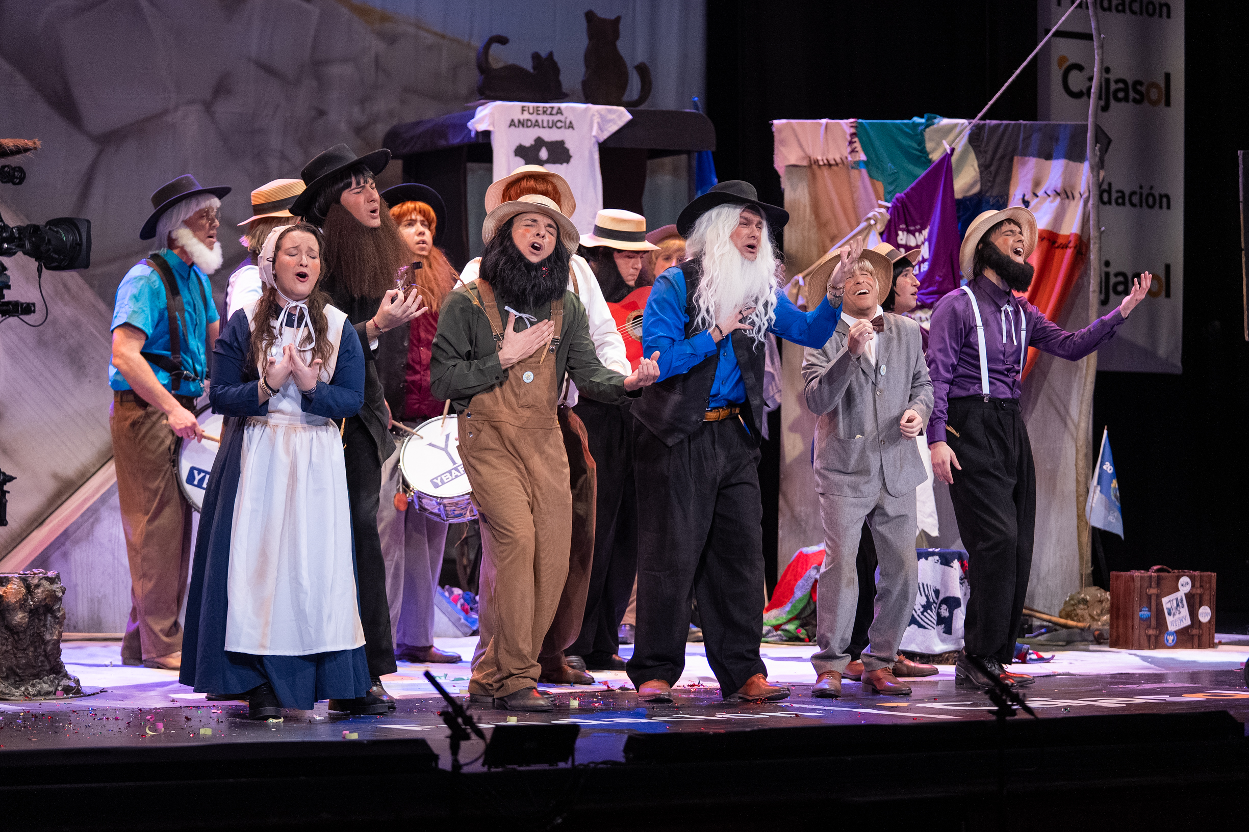 Chirigota, Los Amish del mono fuimos a por piononos (La decepción) - Semifinales