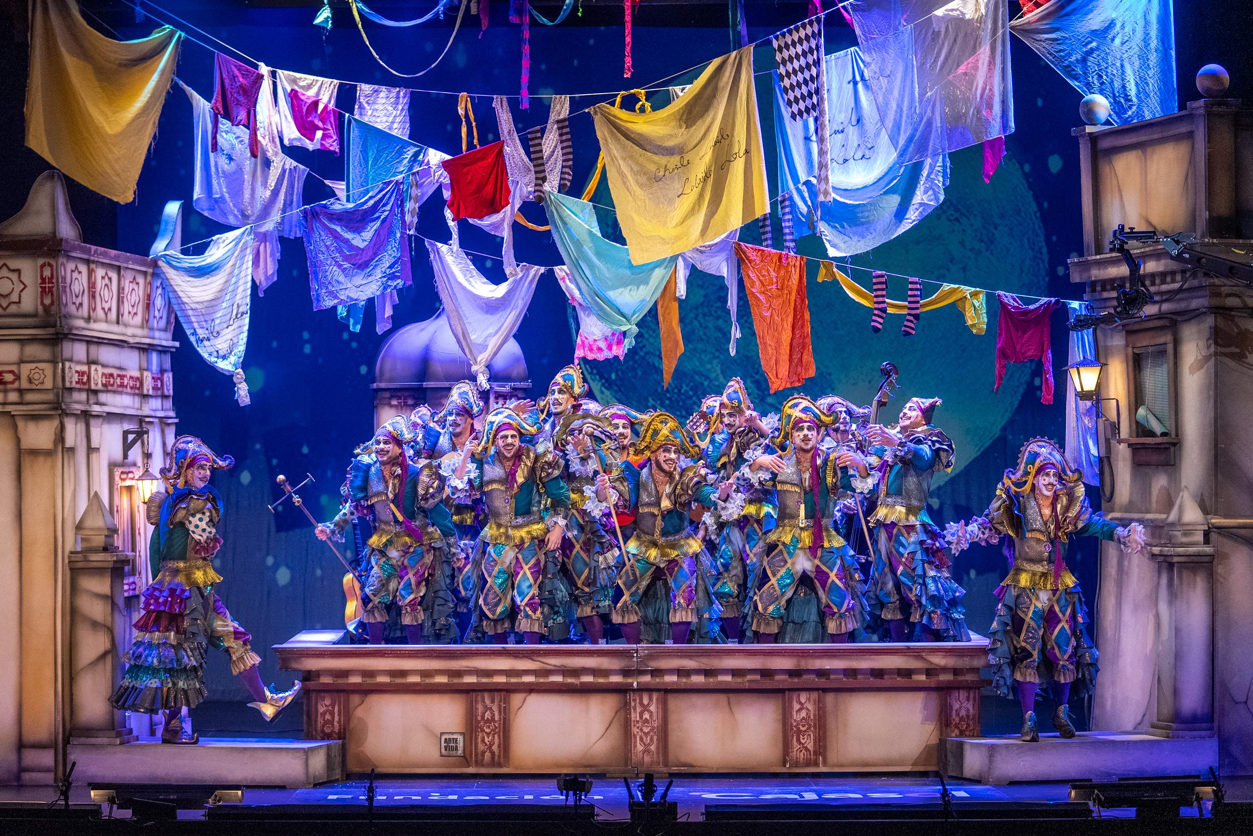 Comparsa, Los locos - Cuartos