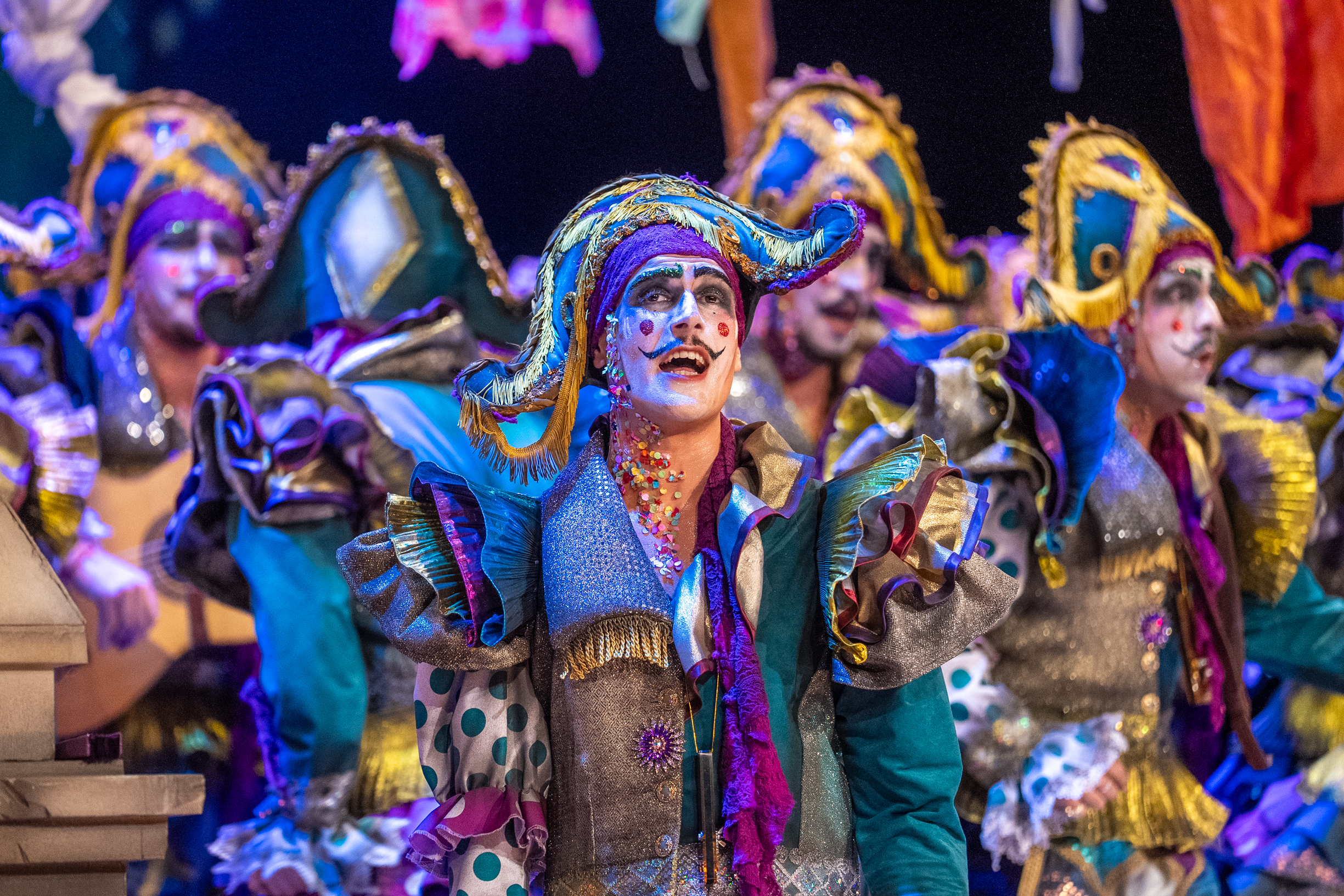 Comparsa, Los locos - Cuartos