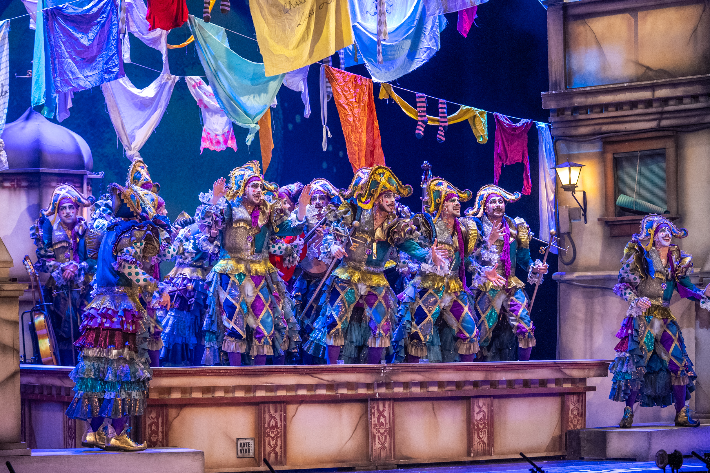 Comparsa, Los locos - Cuartos