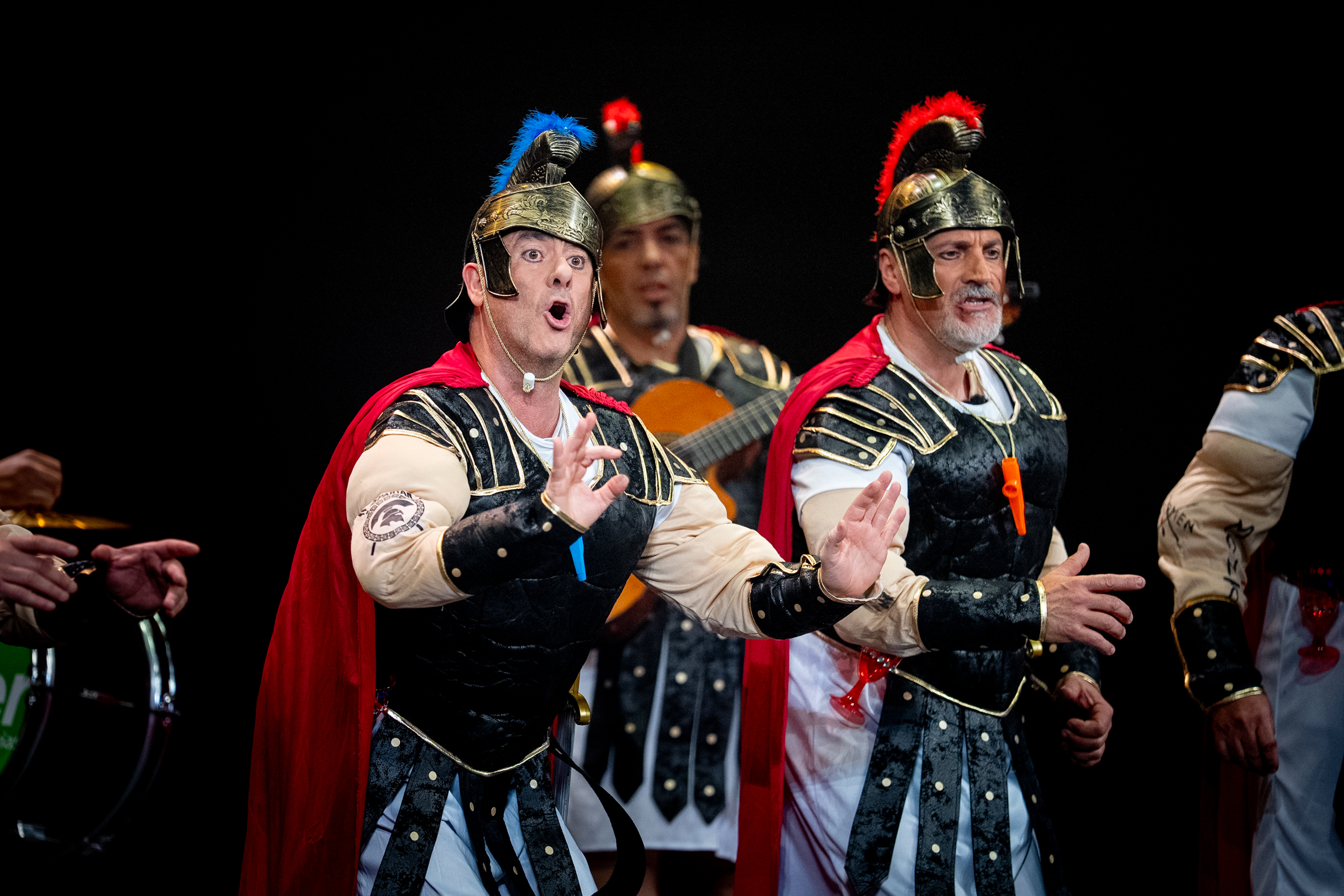 Chirigota, Los legías con G - Preliminares