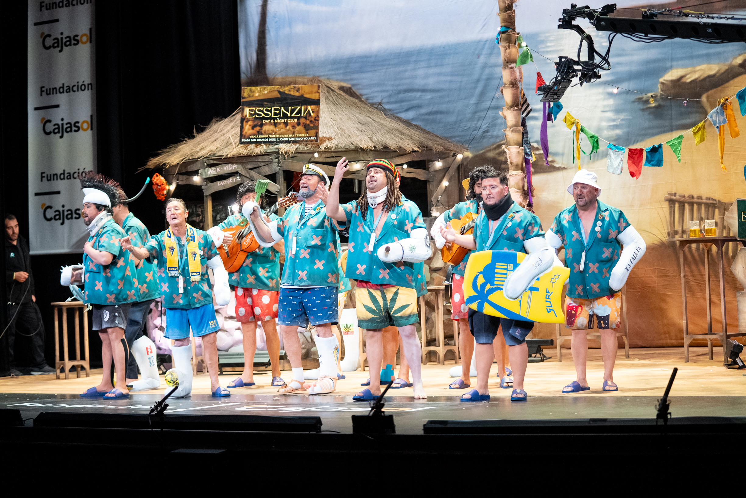 Chirigota, Los semicuraos - Cuartos