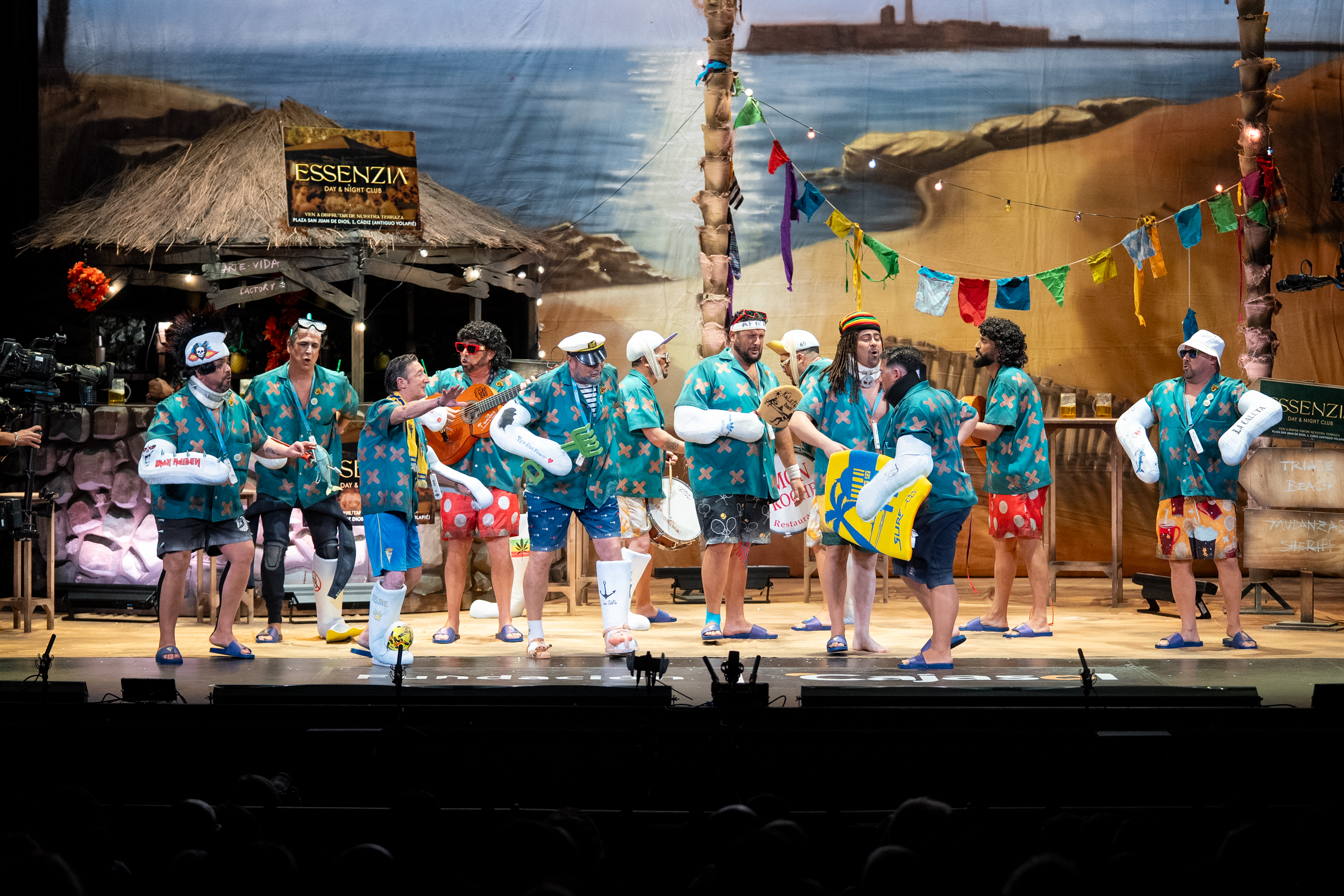 Chirigota, Los semicuraos - Cuartos