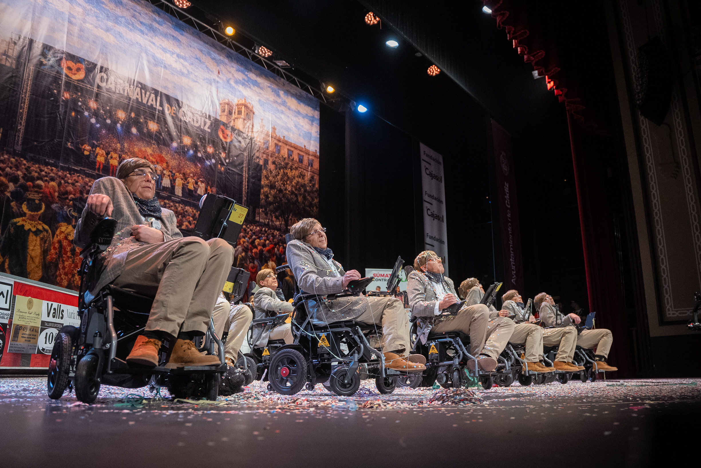 Chirigota, Una chirigota en teoría - Cuartos