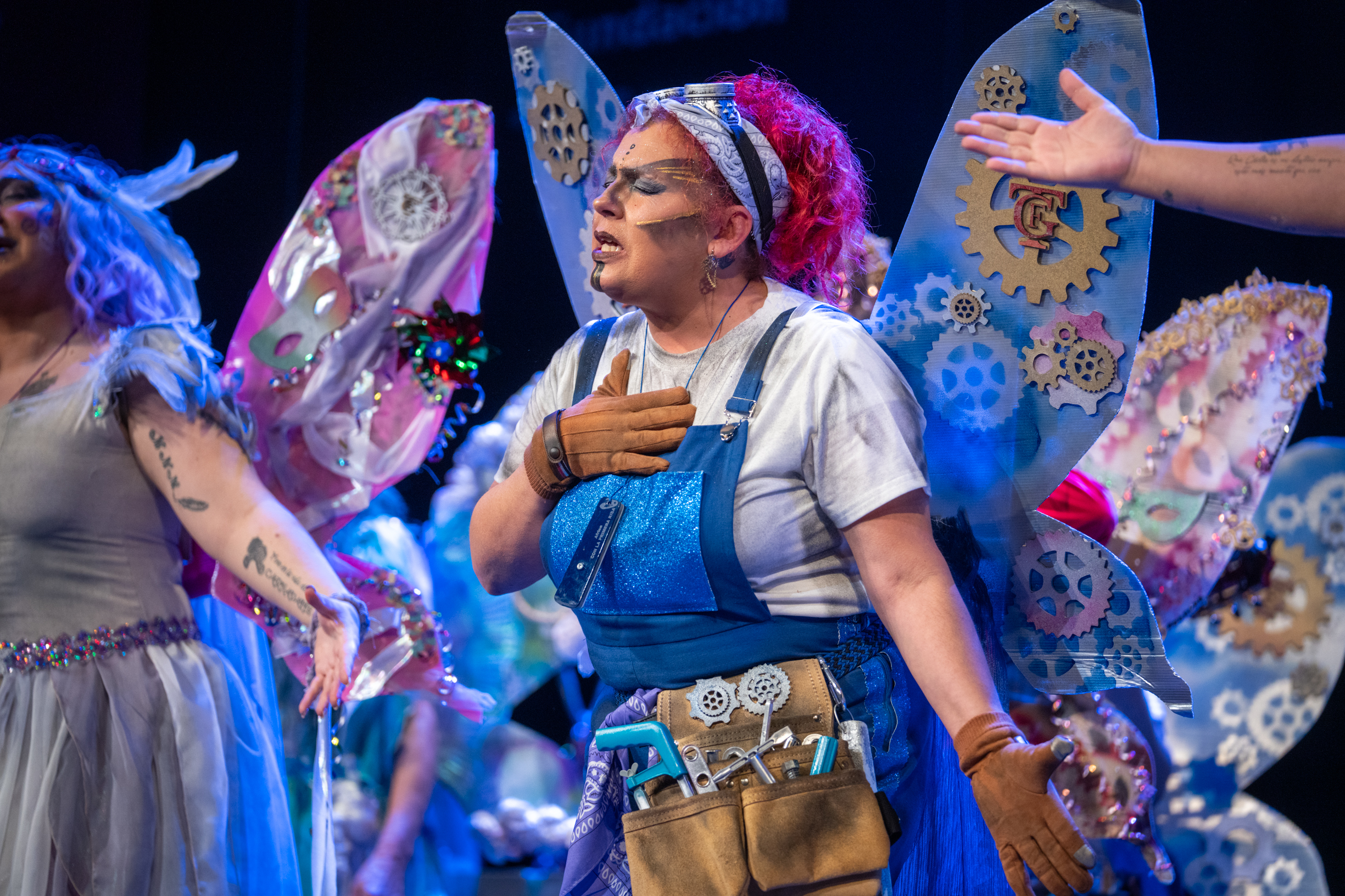 Comparsa, Con la primera risa - Preliminares