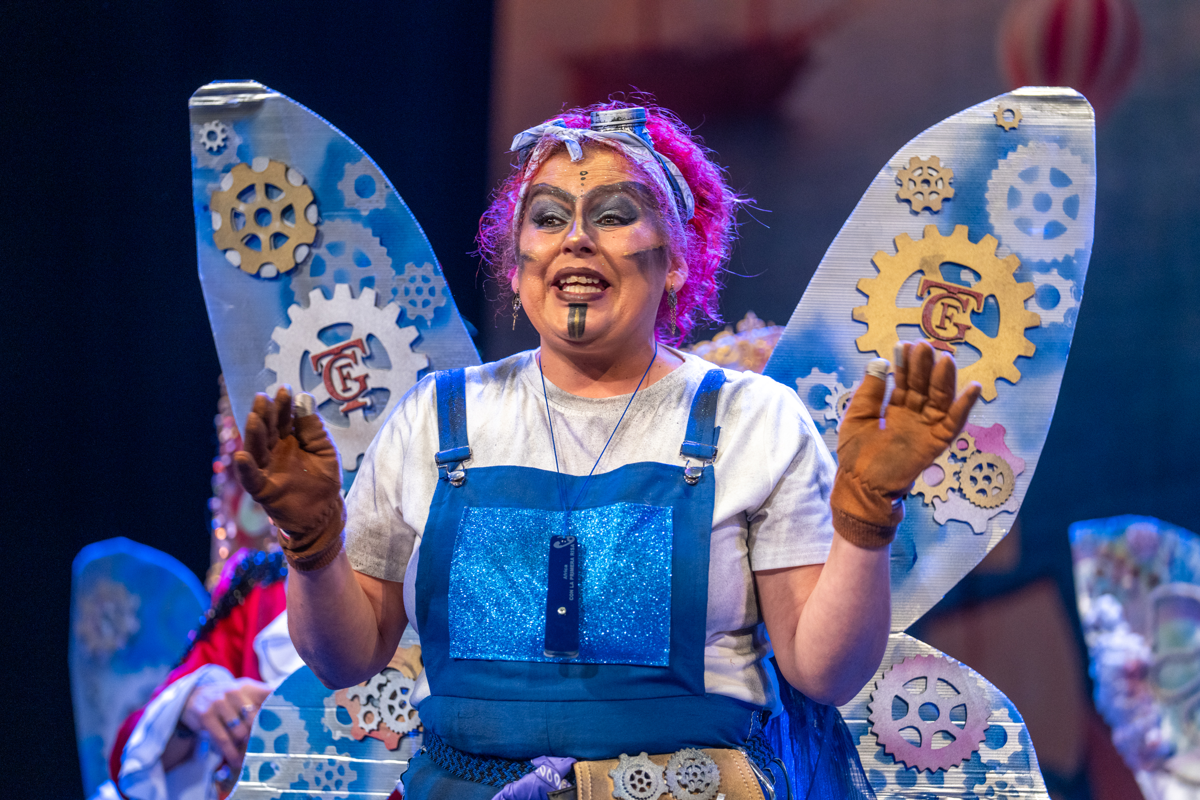 Comparsa, Con la primera risa - Preliminares