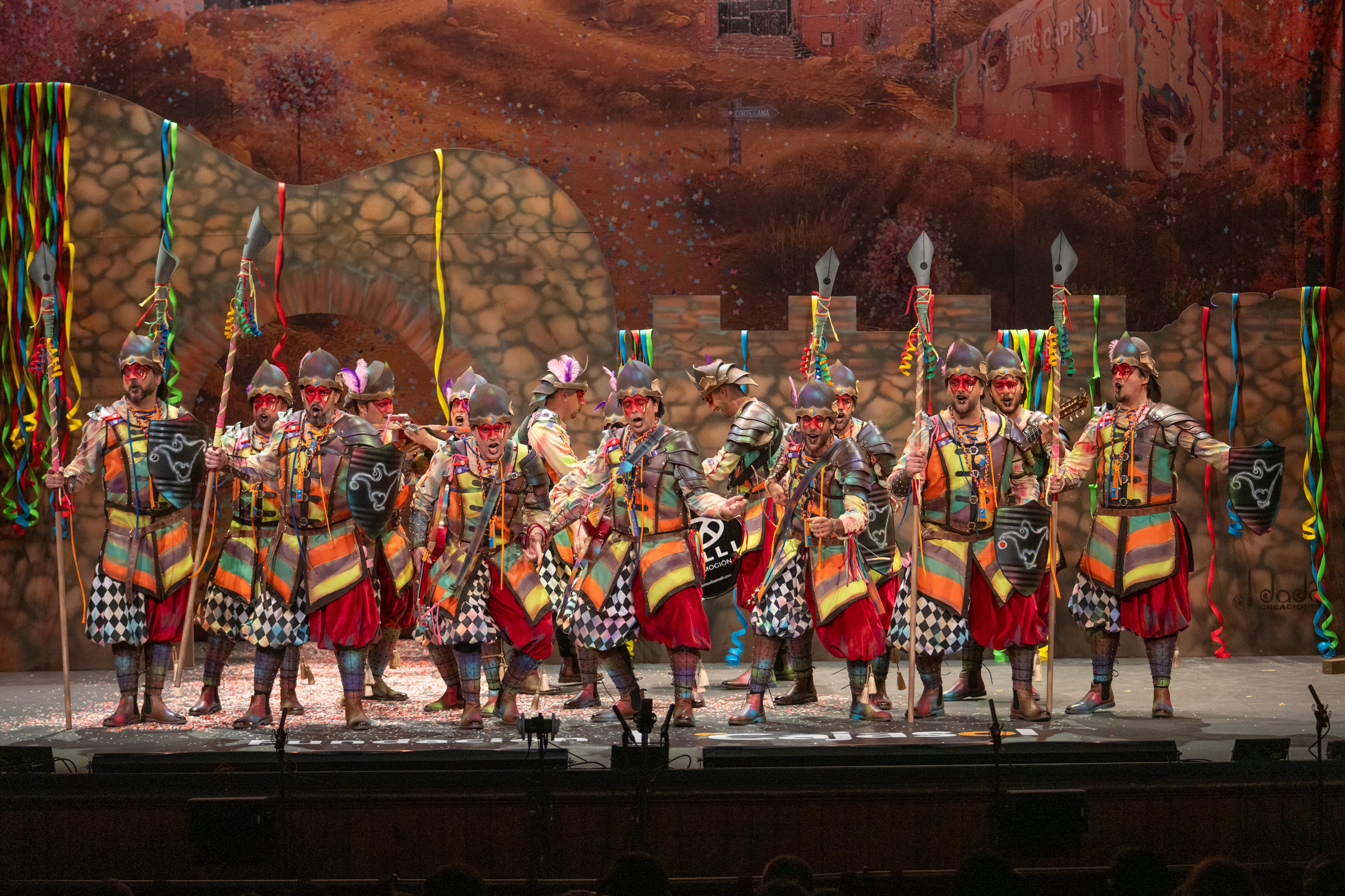 Comparsa, La ciudad prohibida - preliminares