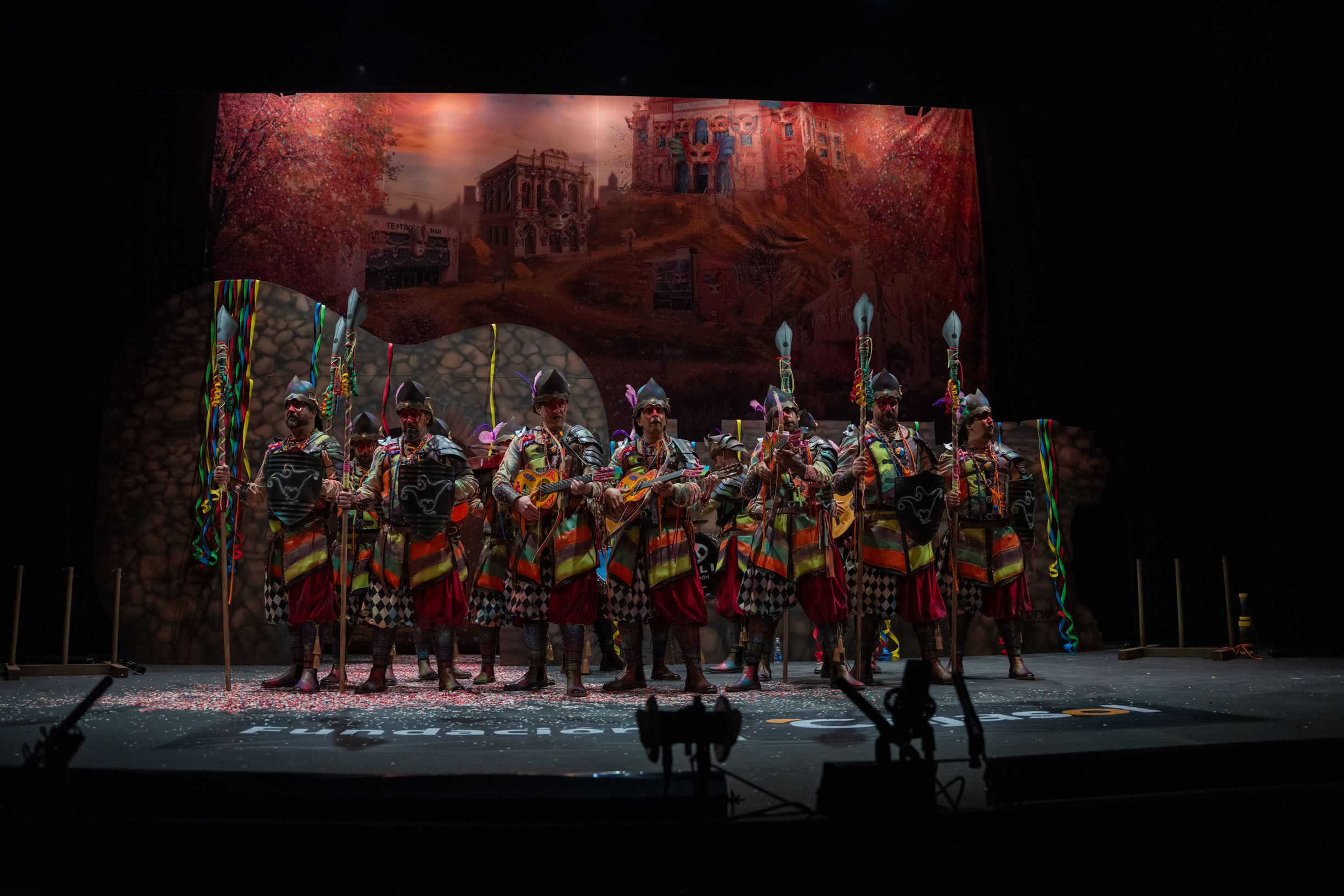 Comparsa, La ciudad prohibida - preliminares