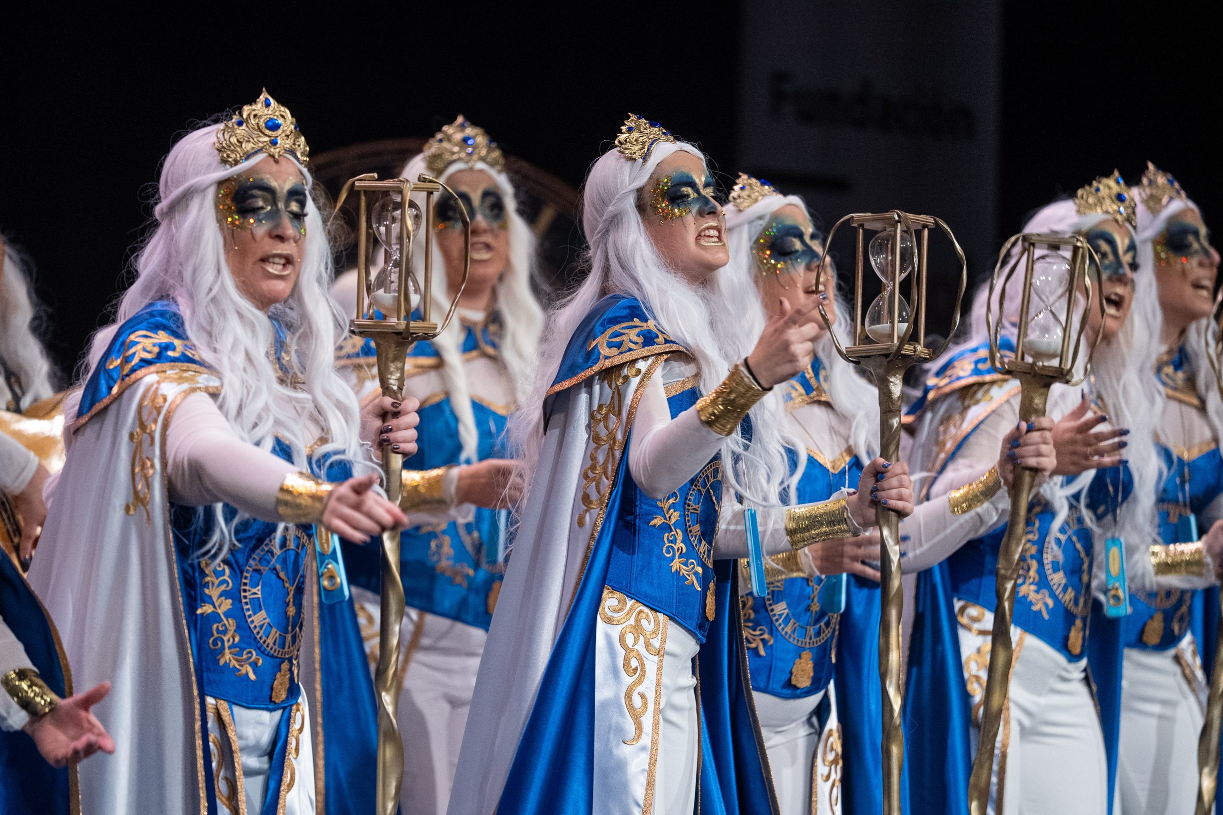 Comparsa, Las pasajeras - Preliminares