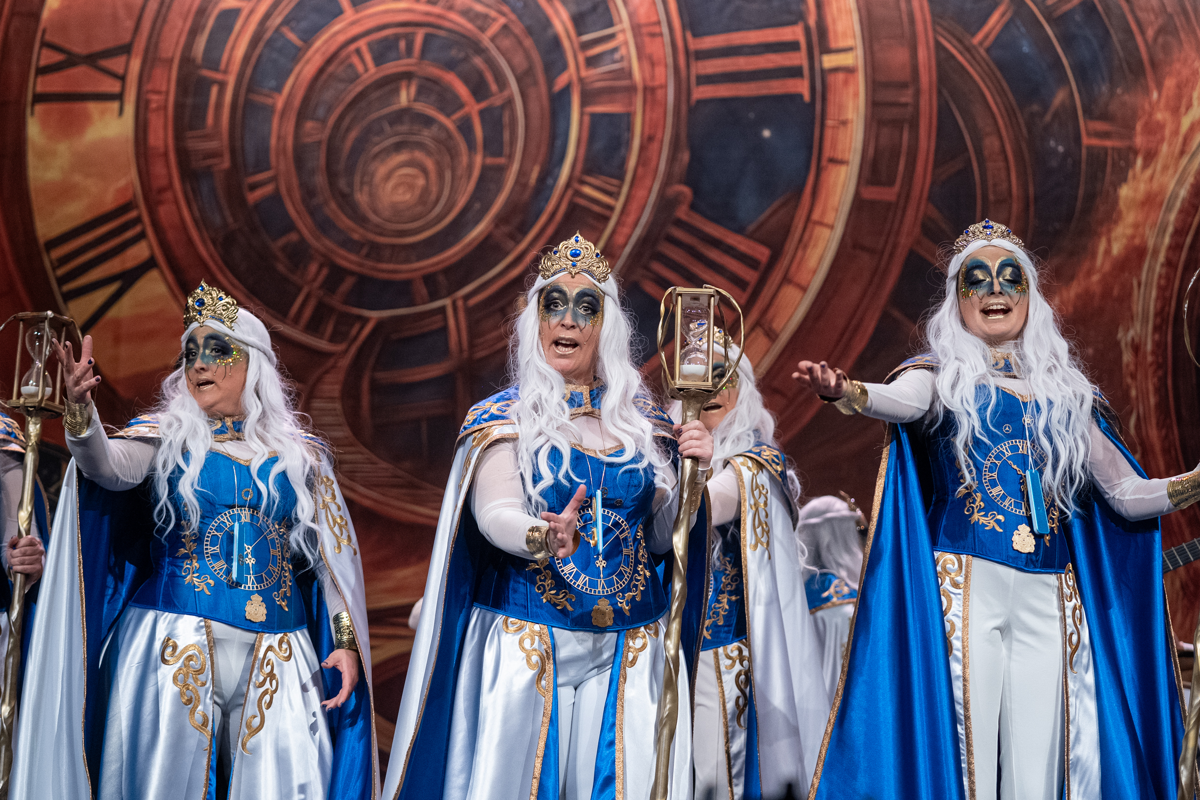 Comparsa, Las pasajeras - Preliminares