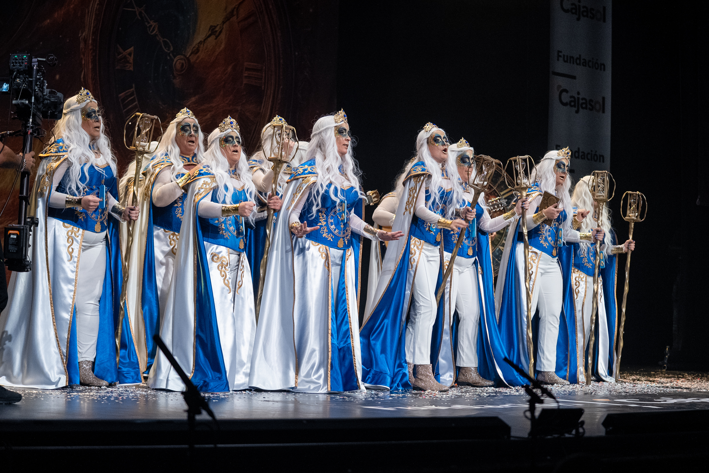 Comparsa, Las pasajeras - Preliminares