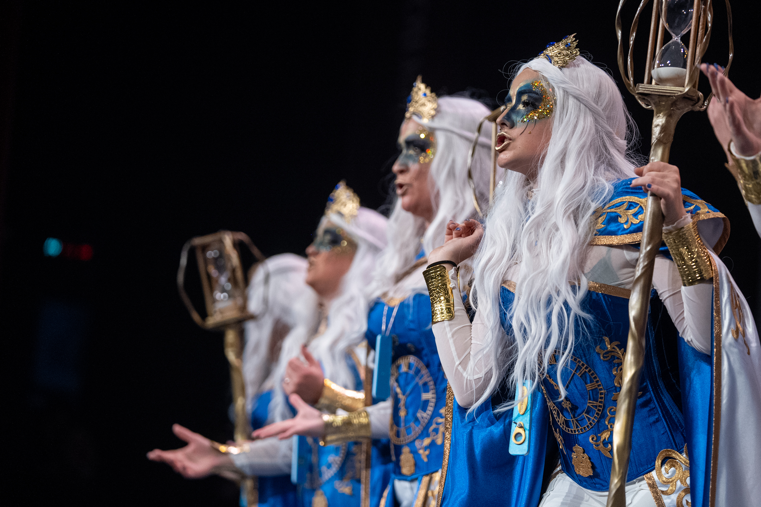 Comparsa, Las pasajeras - Preliminares