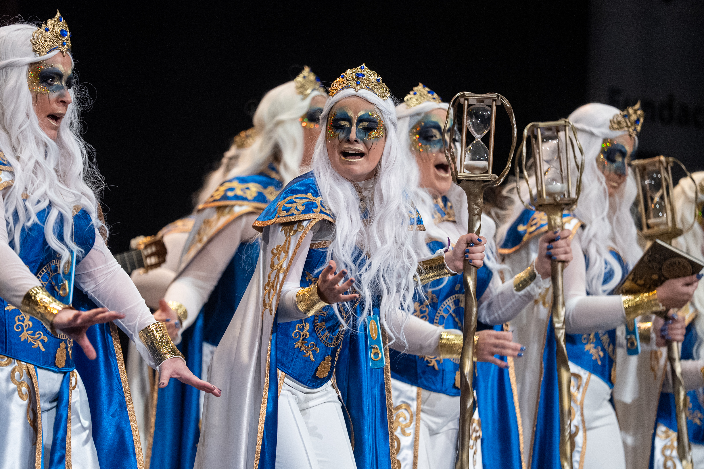 Comparsa, Las pasajeras - Preliminares