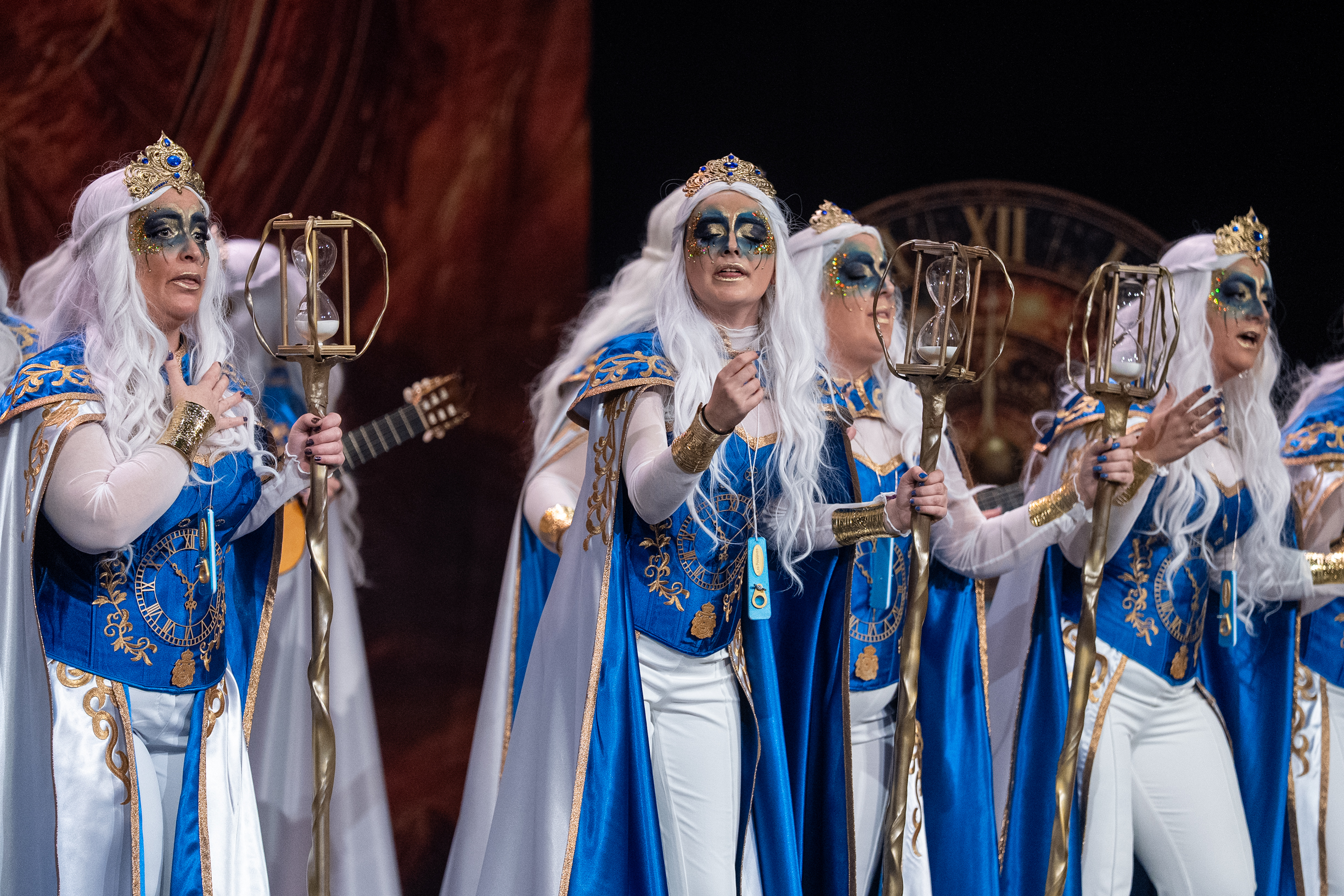 Comparsa, Las pasajeras - Preliminares