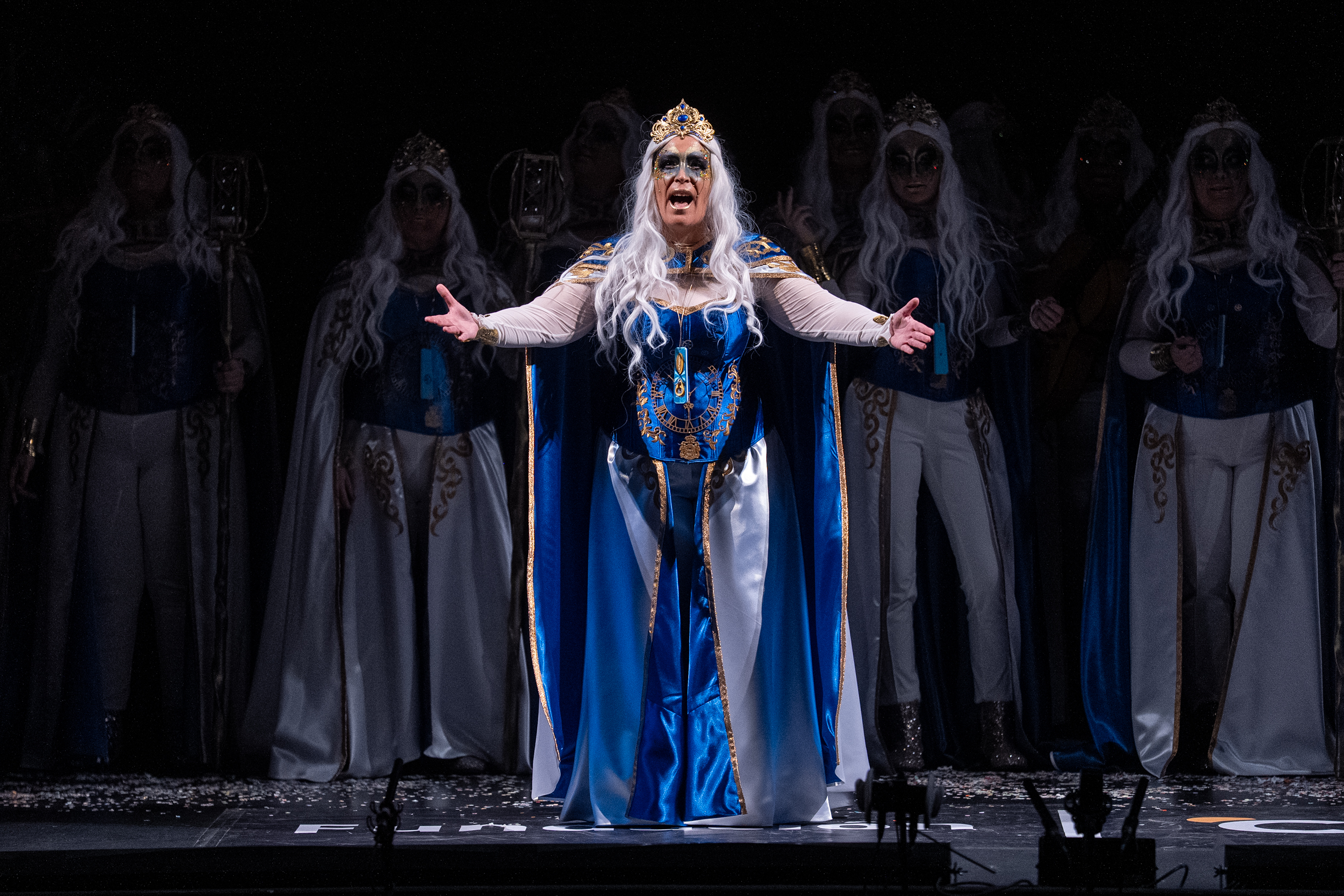 Comparsa, Las pasajeras - Preliminares