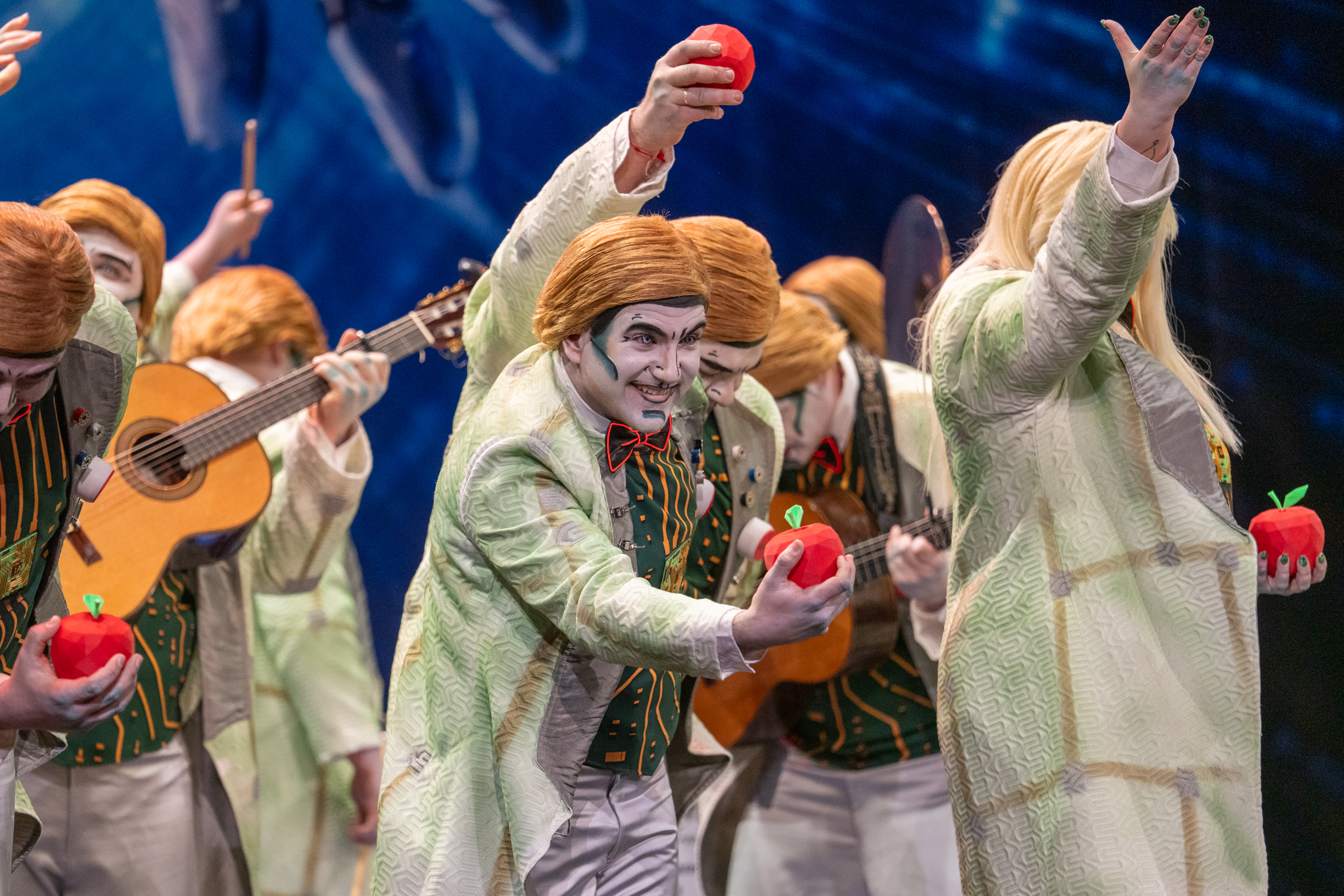 Comparsa, Los artificiales - Preliminares