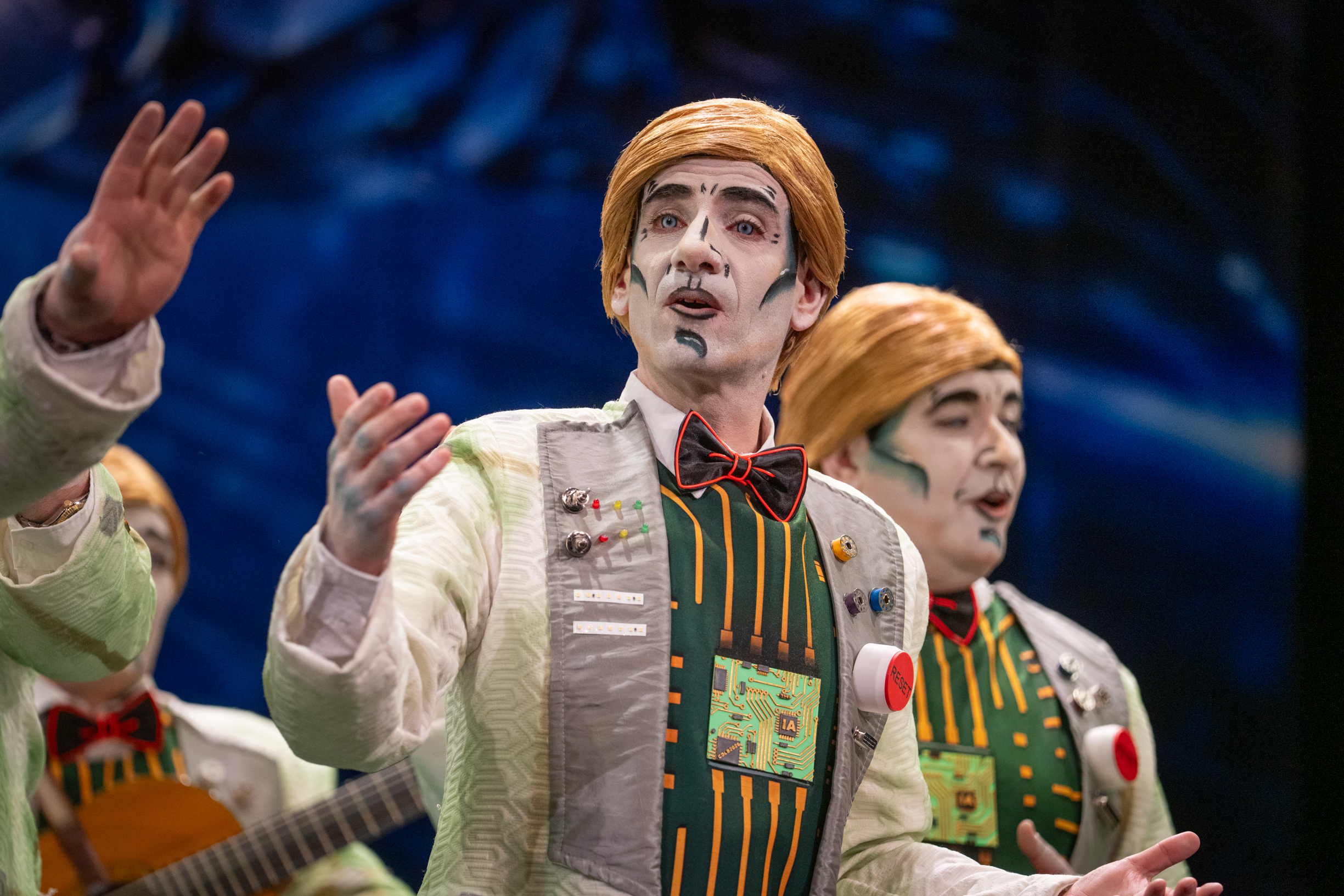 Comparsa, Los artificiales - Preliminares