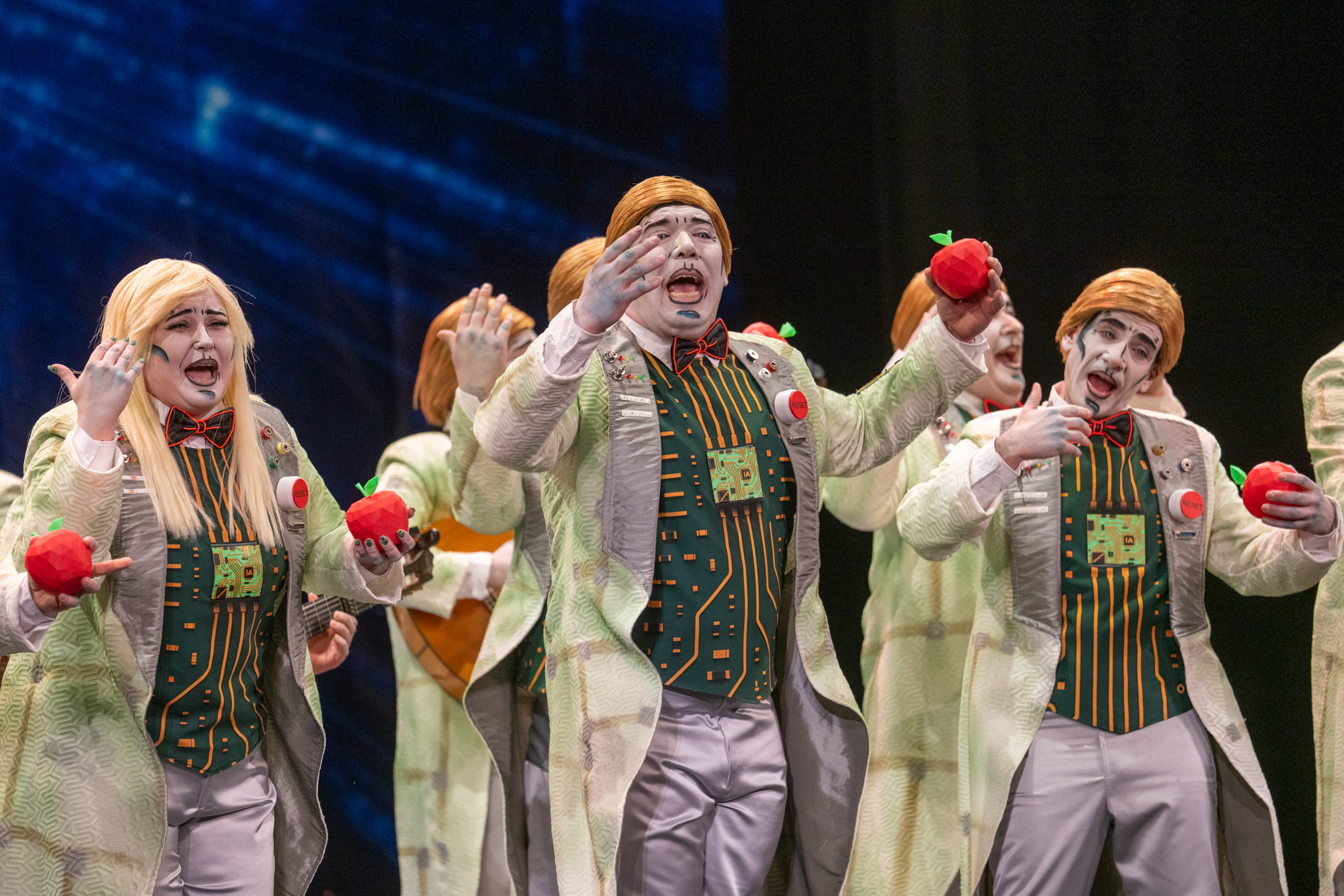 Comparsa, Los artificiales - Preliminares