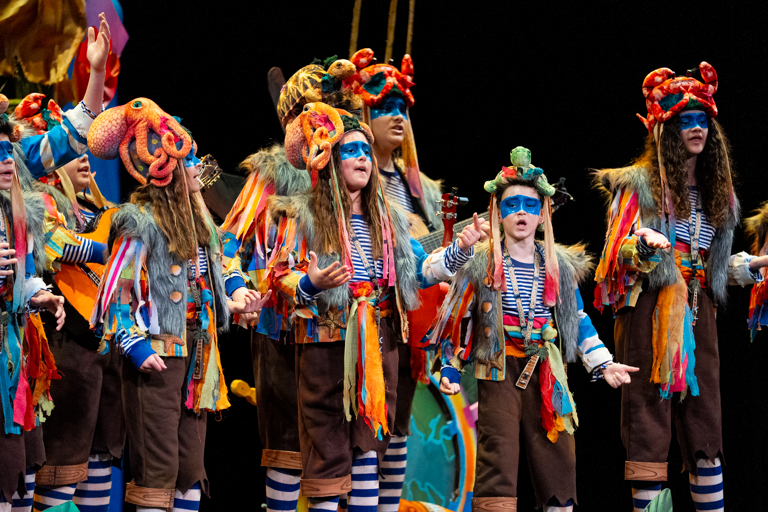 Comparsa infantil, Los Comecocos - Semifinal