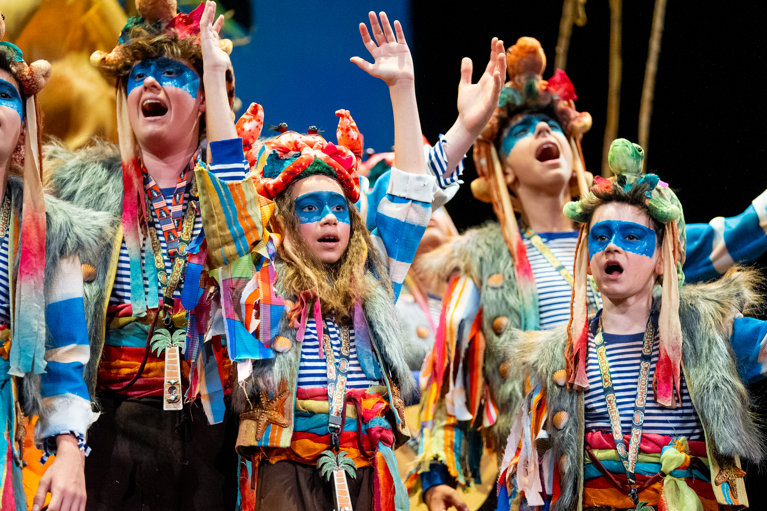 Comparsa infantil, Los Comecocos - Semifinal