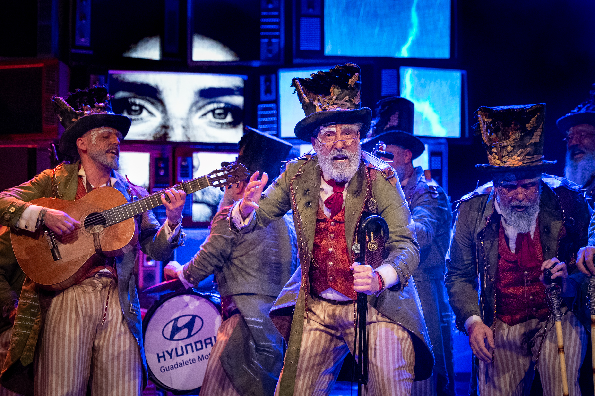 Comparsa, Los humanos - Semifinales