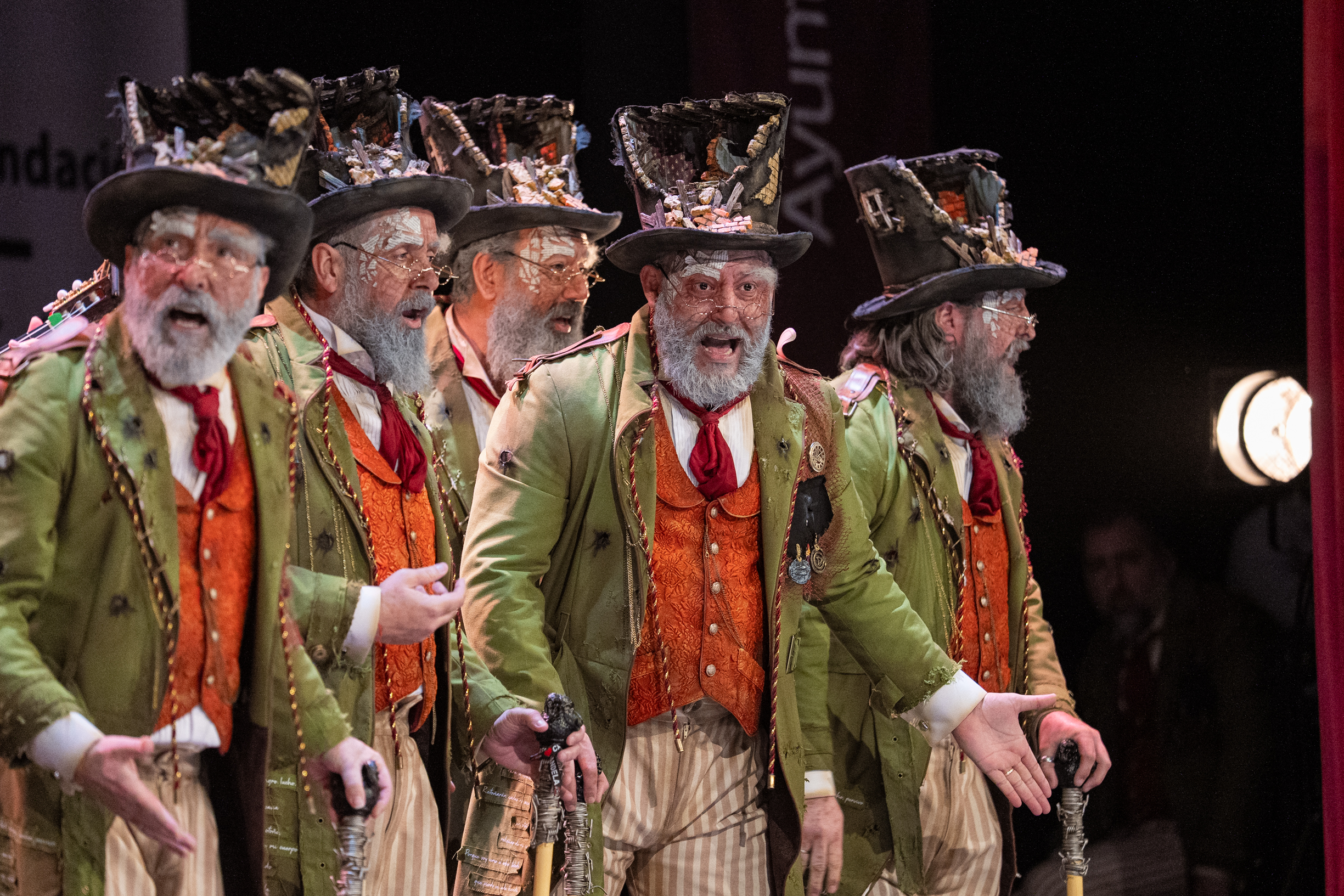 Comparsa, Los humanos - Semifinales