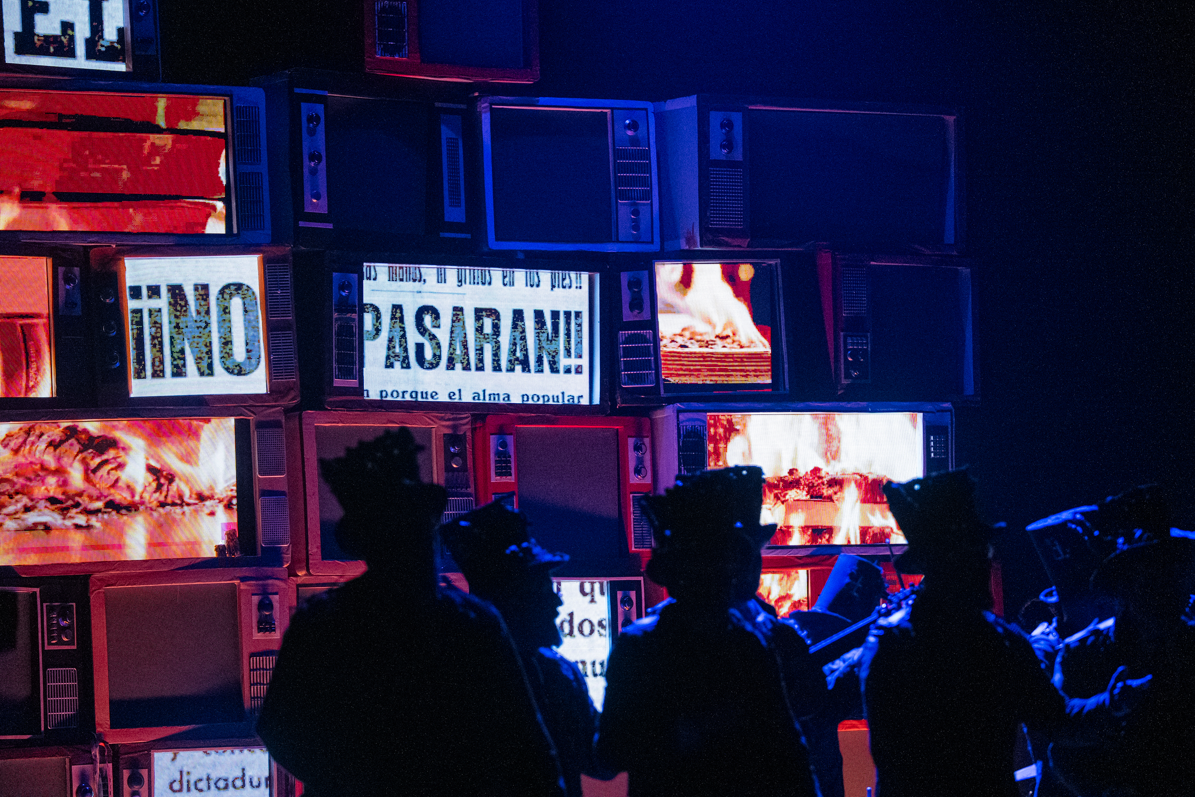 Comparsa, Los humanos - Semifinales