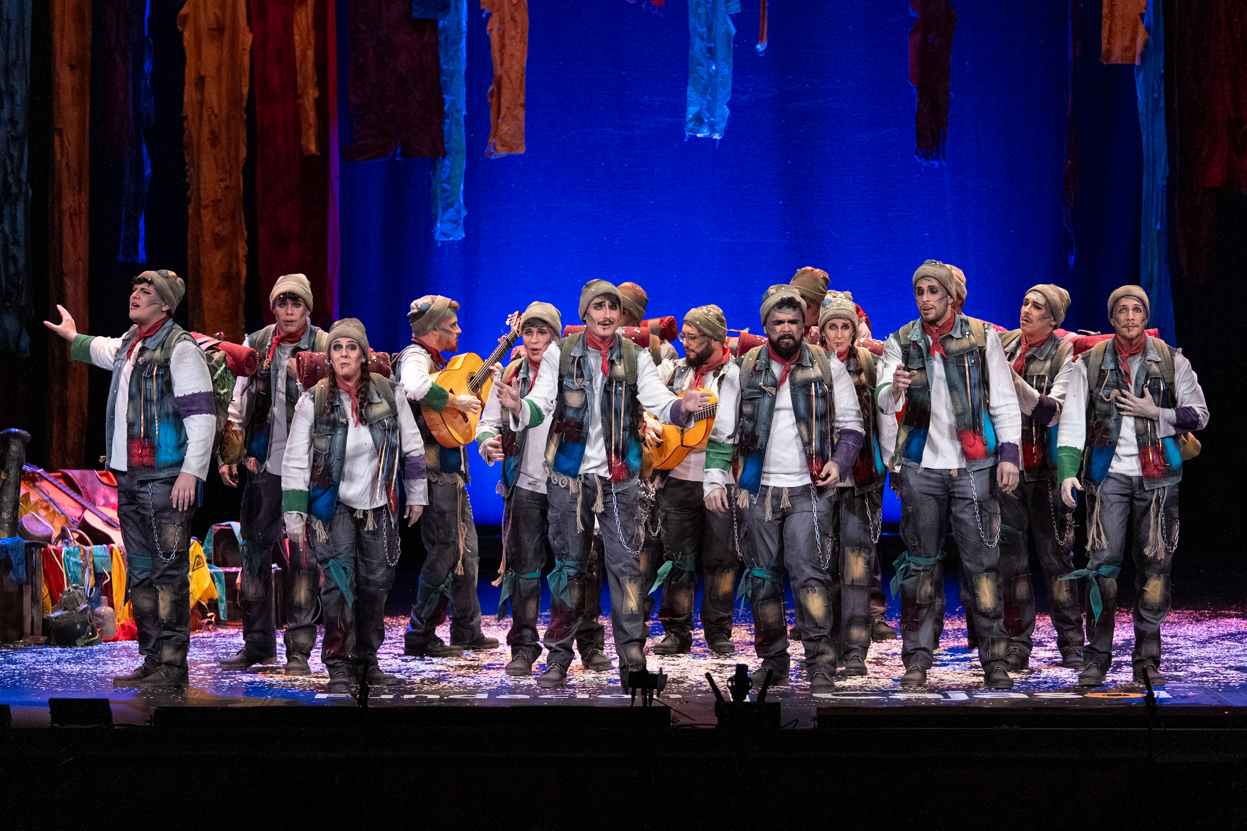 Comparsa, El jovencito Frankenstein - Semifinales