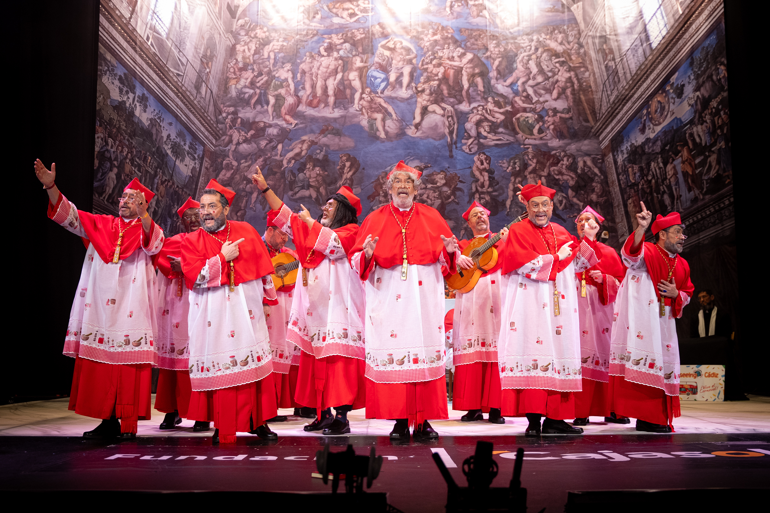 Chirigota, Los que van a coger papas - Semifinales