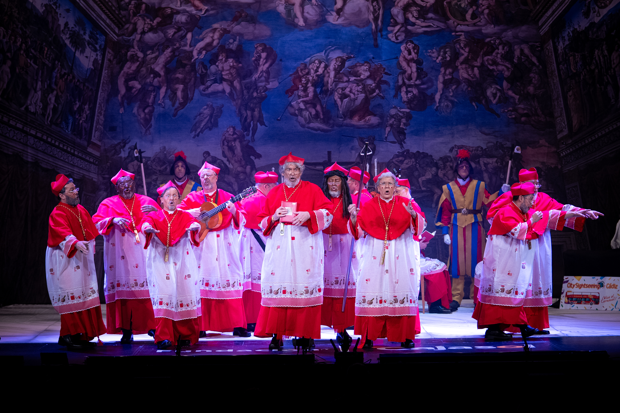 Chirigota, Los que van a coger papas - Semifinales