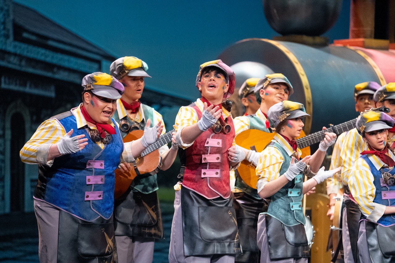 Comparsa juvenil, ¡A toda máquina! - Semifinal